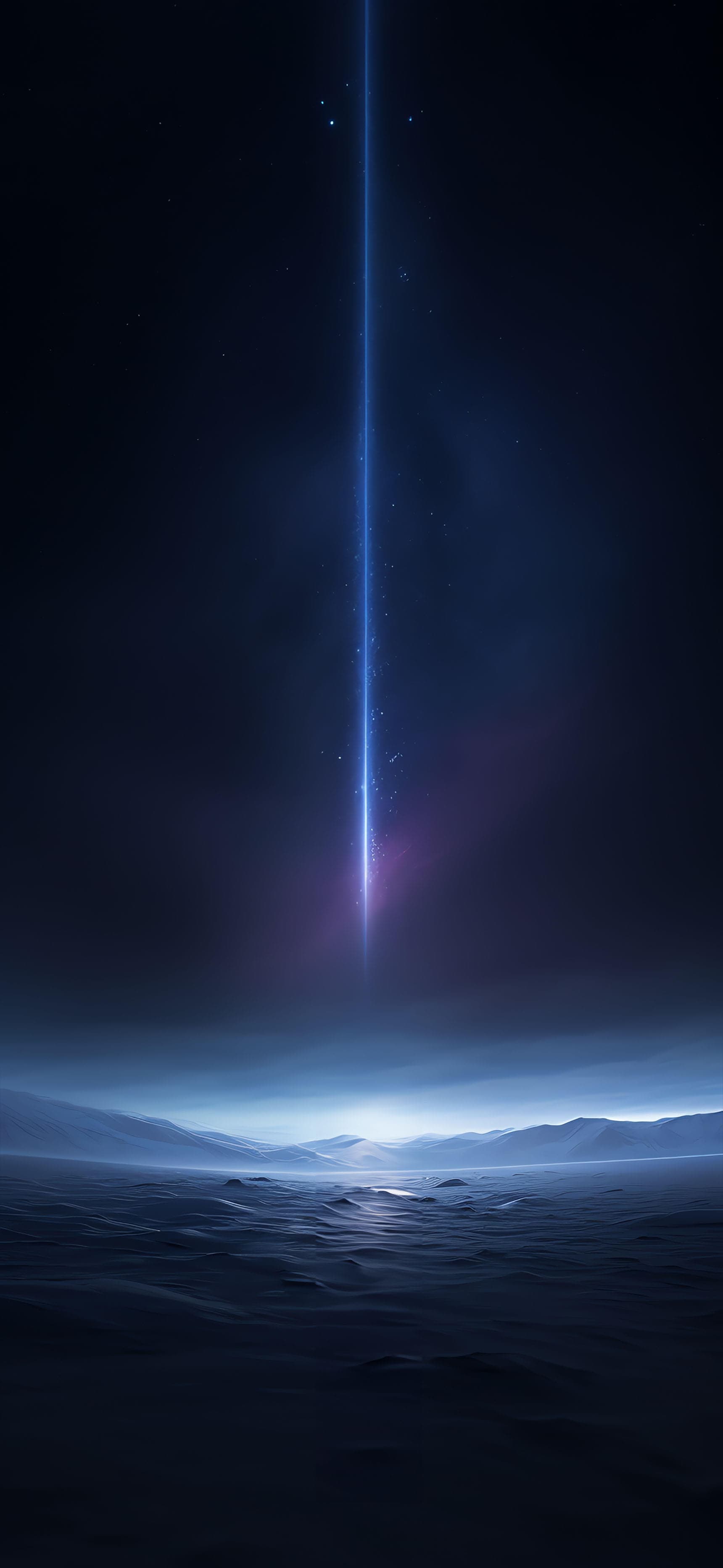 Mystic Beam Landscape - Pro phone wallpaper