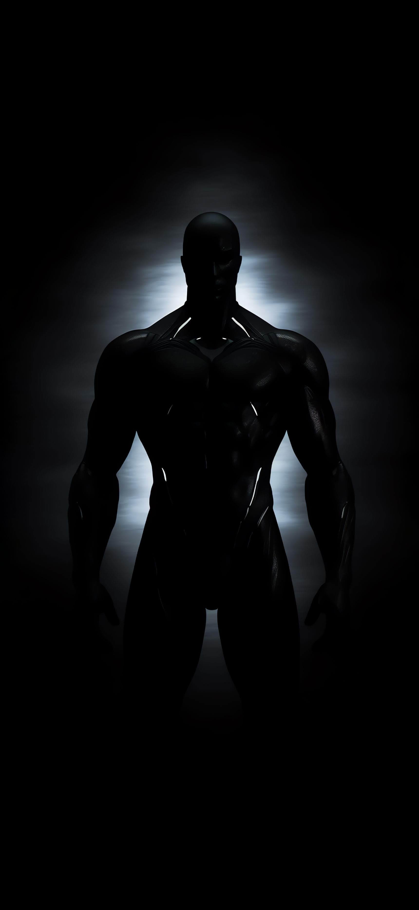 Shadowy Physique - Pro phone wallpaper