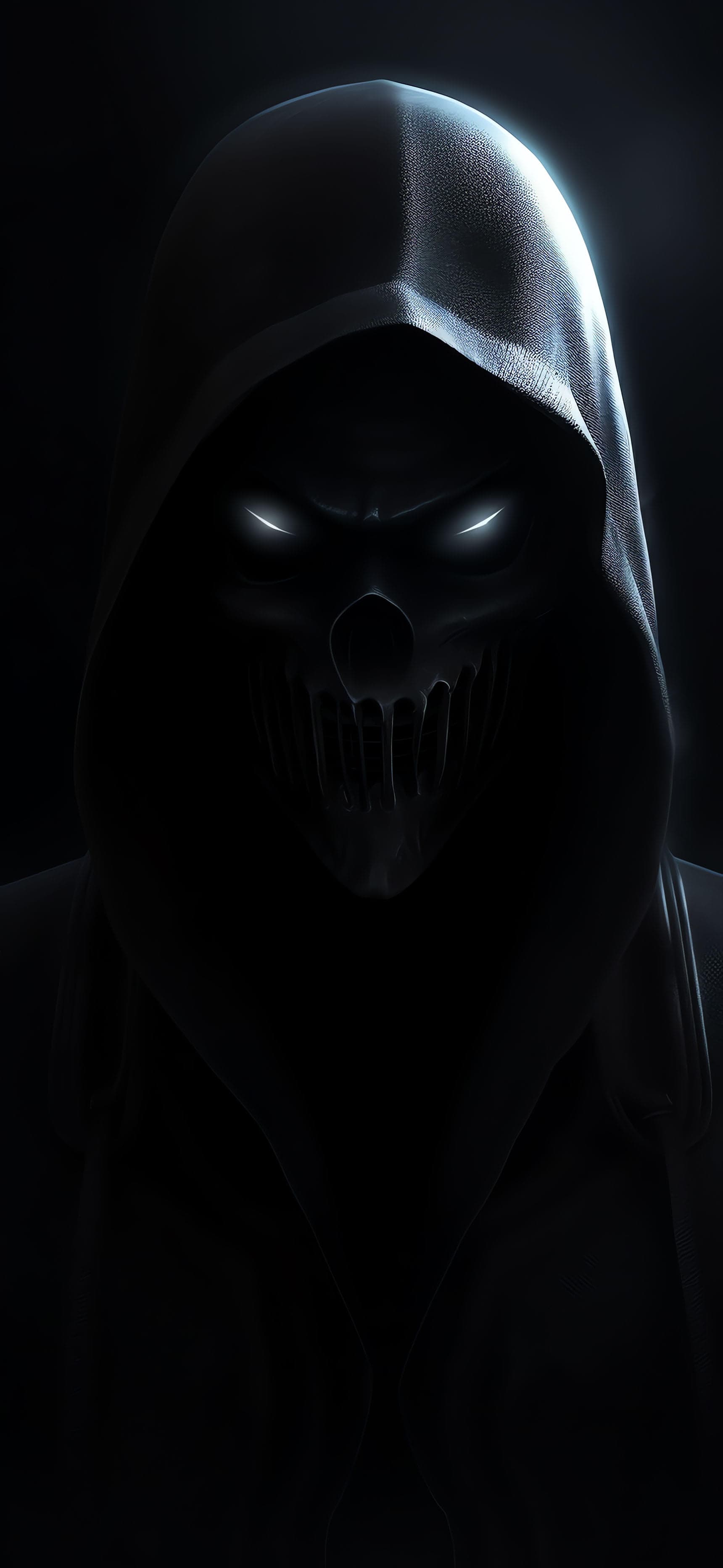 Glowing Skull - Pro phone wallpaper