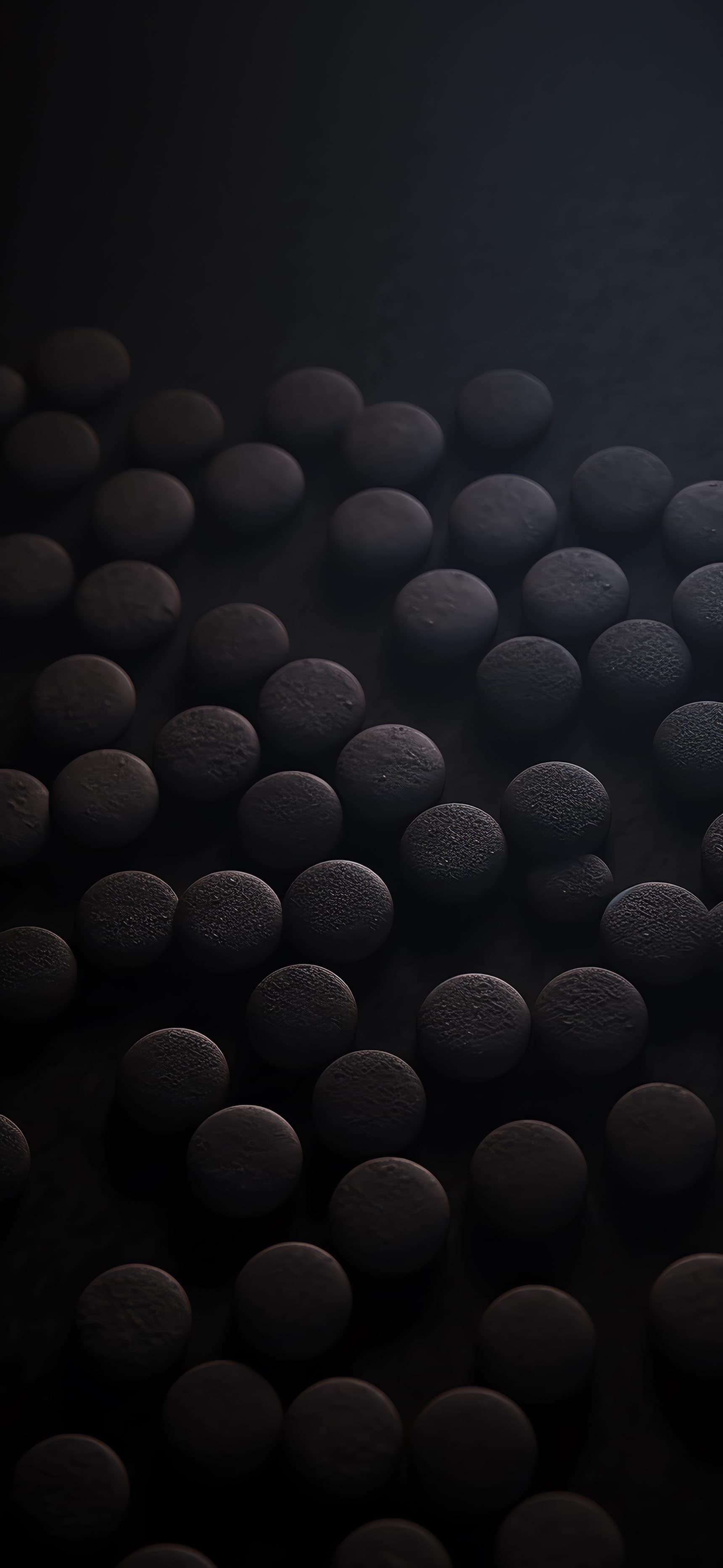 Dark Stone Pebbles - Pro phone wallpaper