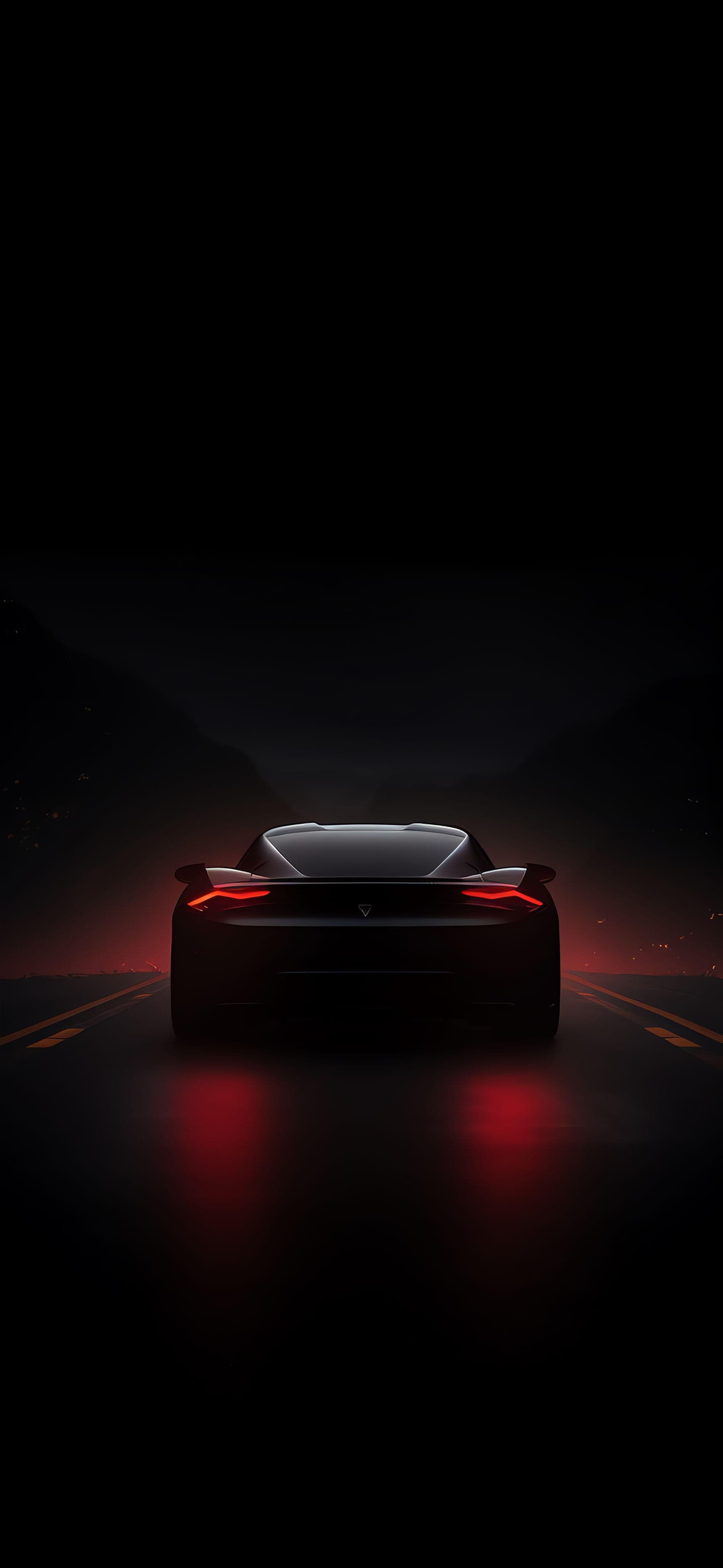 Red Tail Roadster - Pro phone wallpaper
