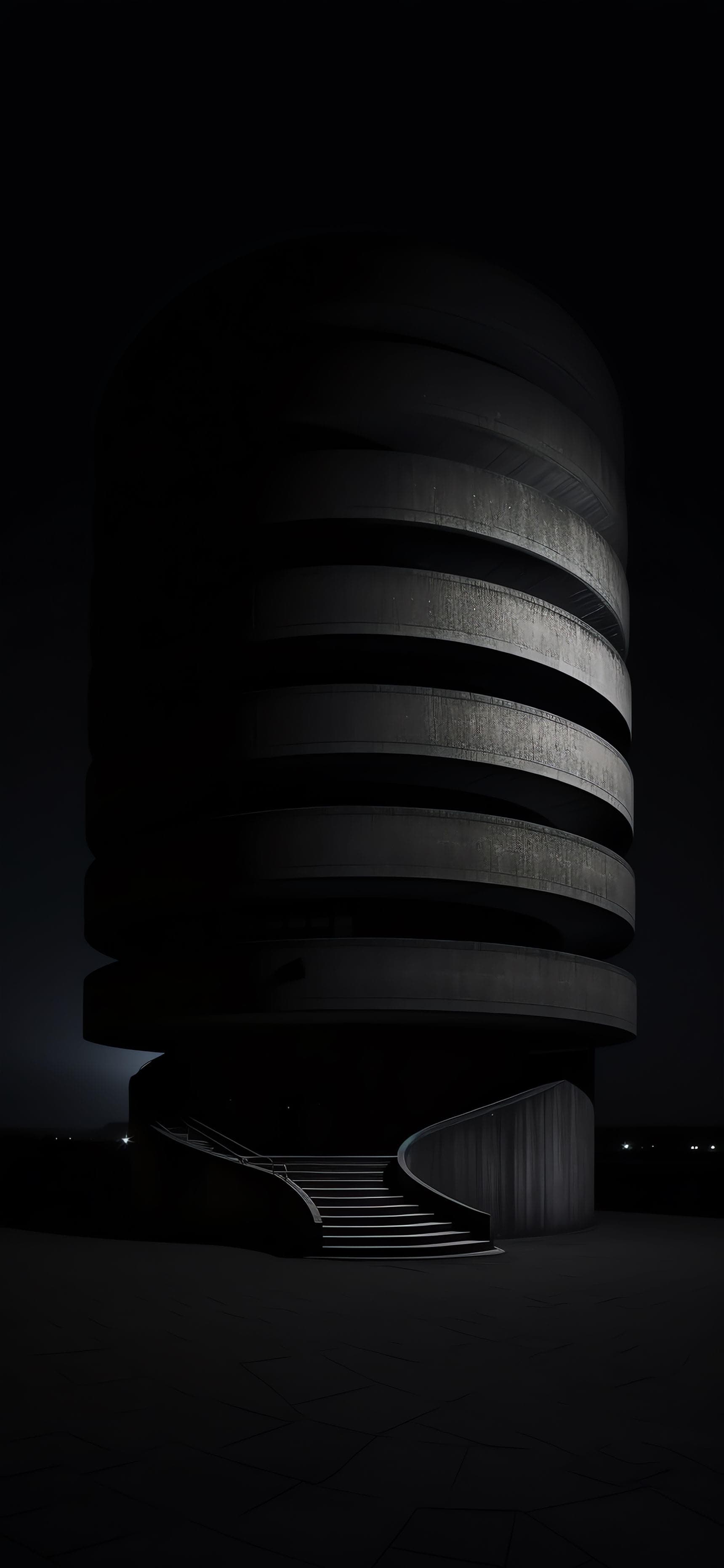 Spiral Building - Pro phone wallpaper