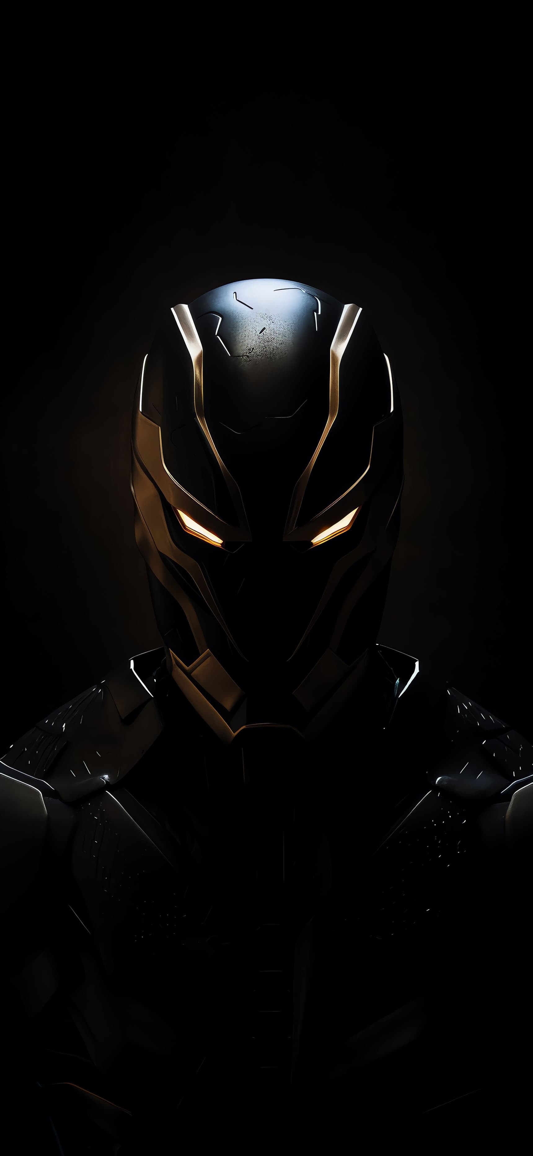 Cyberpunk Masked Gaze - Pro phone wallpaper