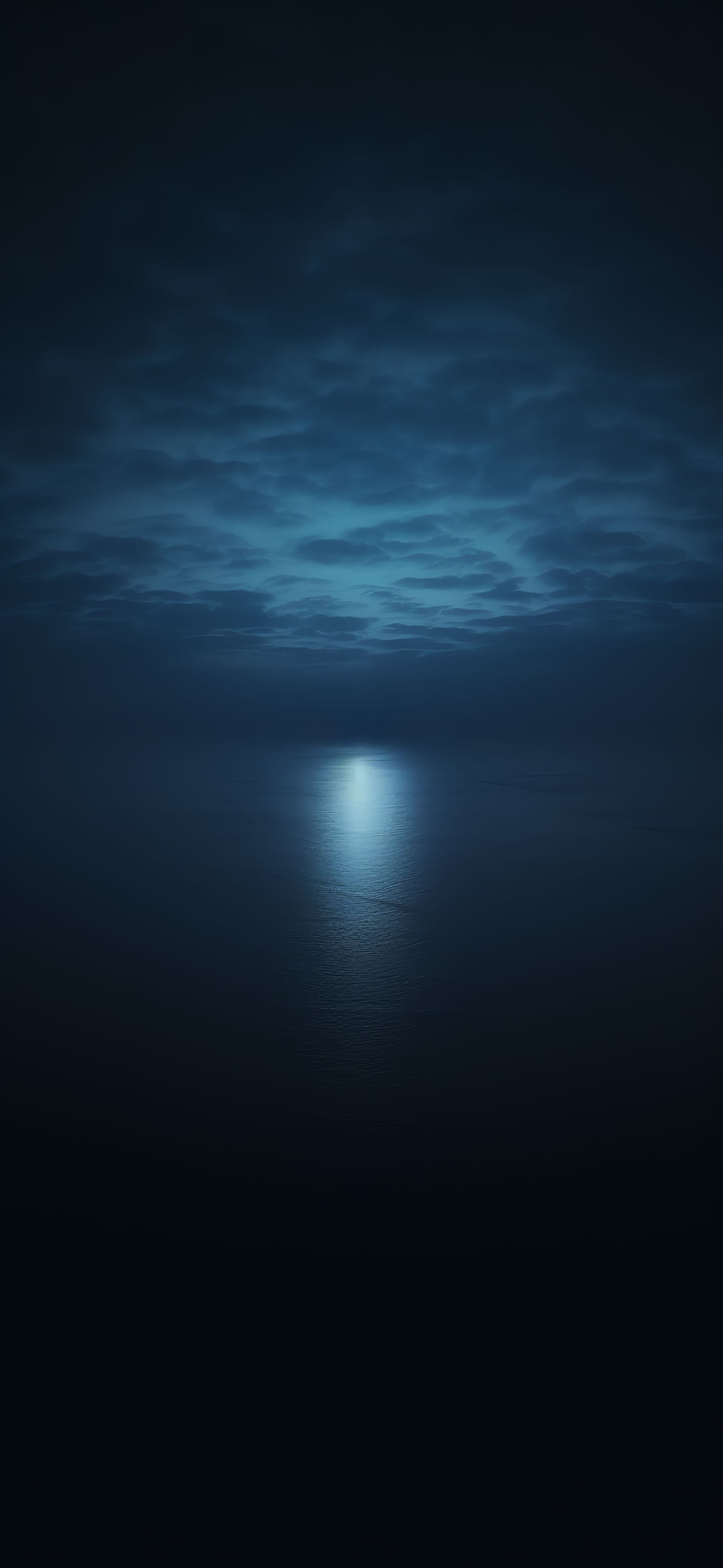 Serene Moonlight Reflection - Pro phone wallpaper