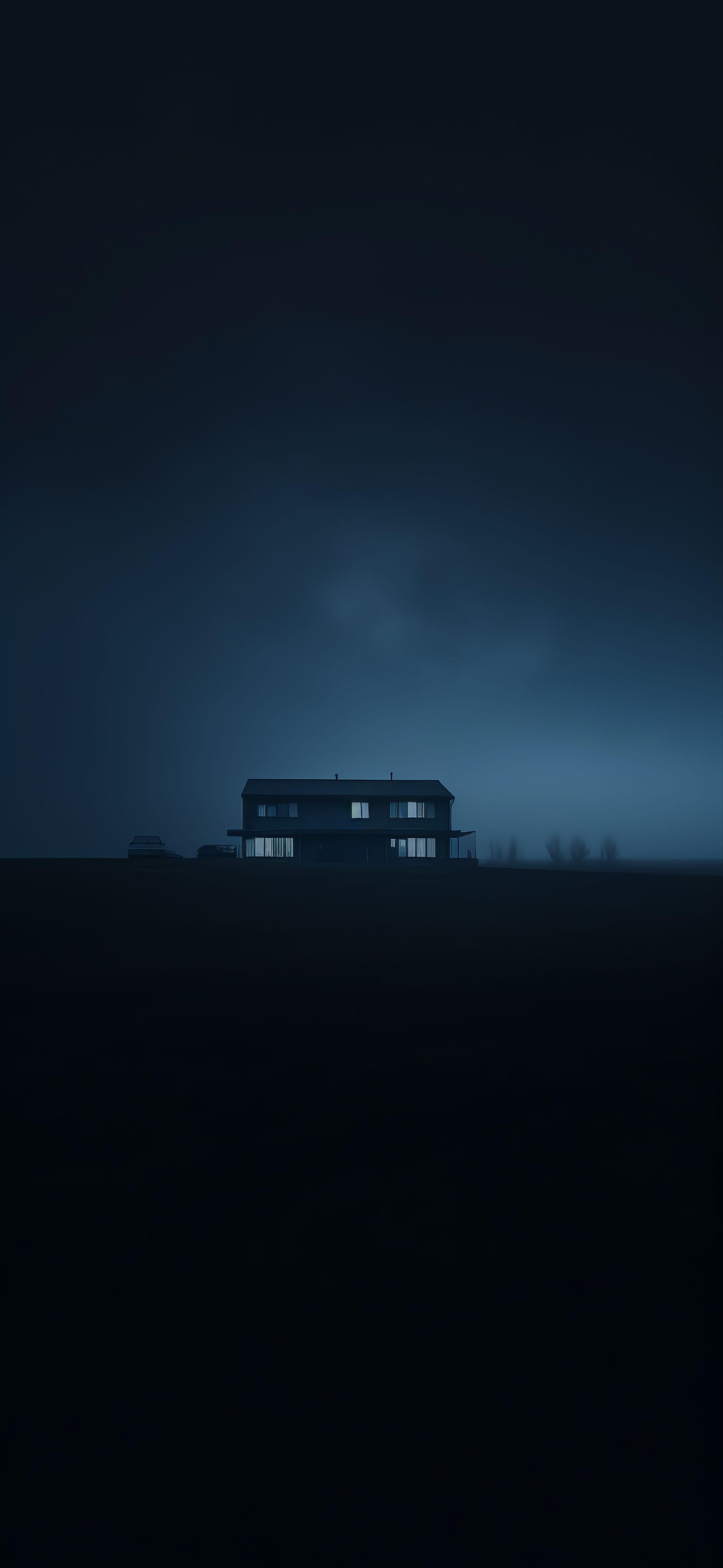 Misty House - Pro phone wallpaper