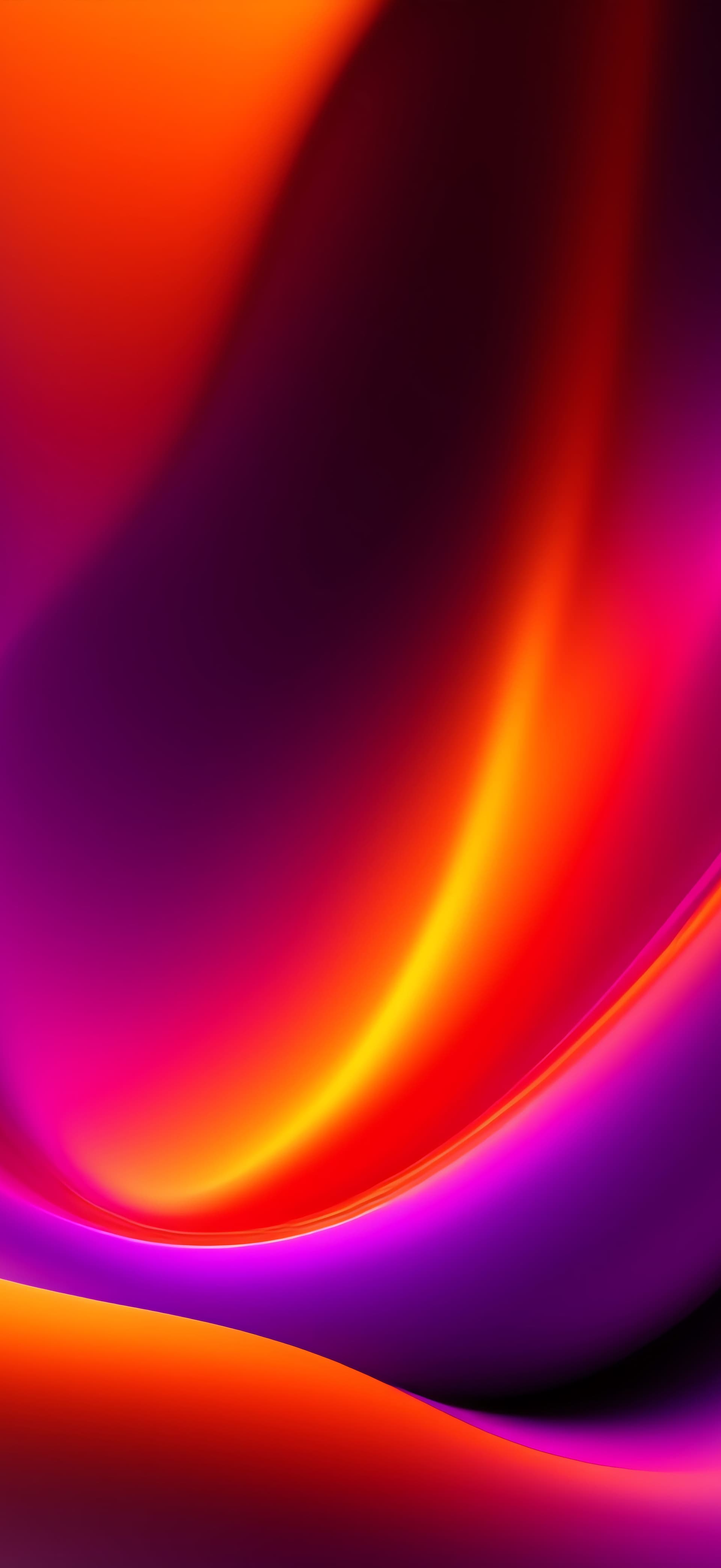 Fiery Flow - Pro phone wallpaper