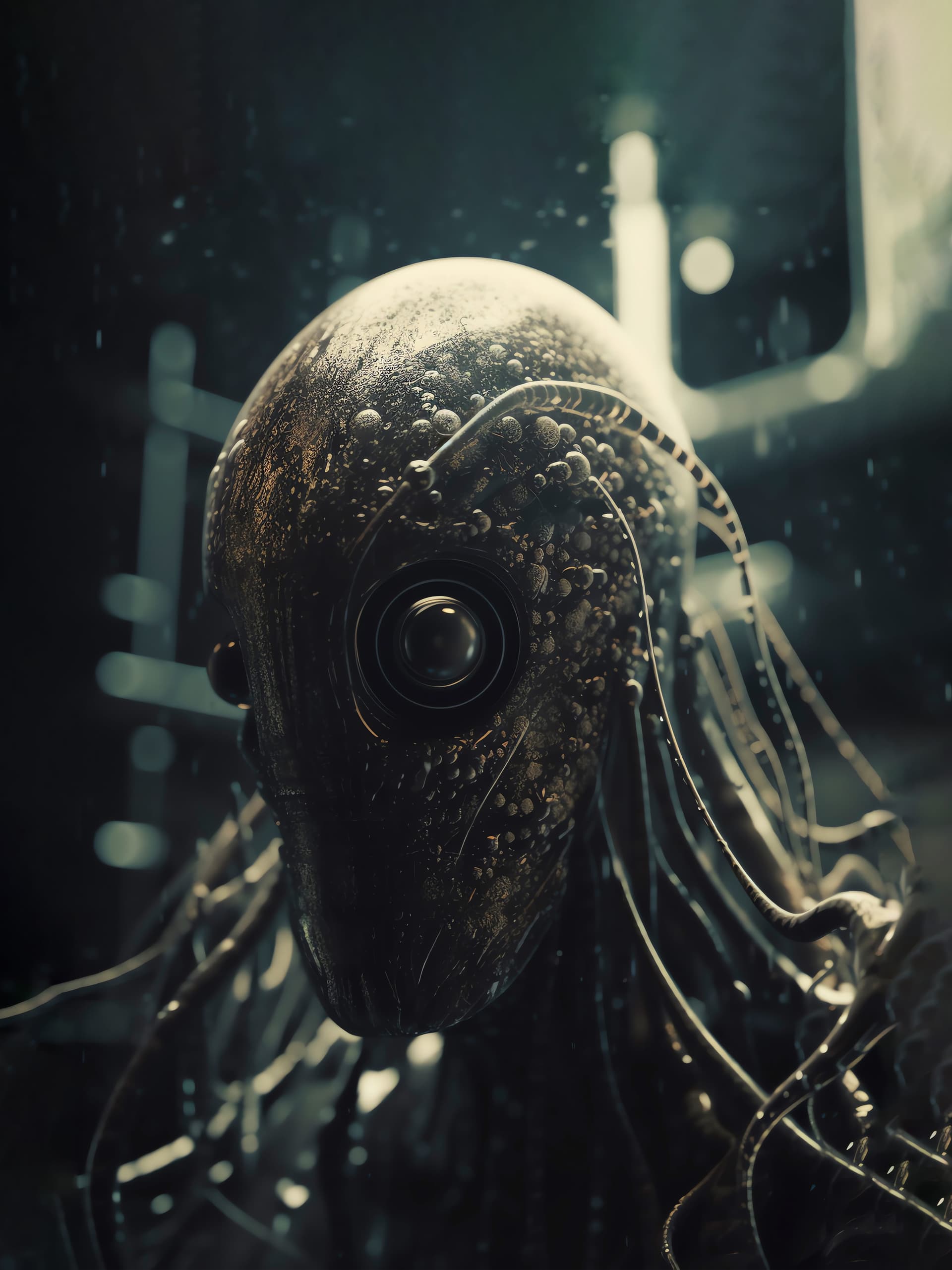 Alien Bio-Mechanism - Pro phone wallpaper