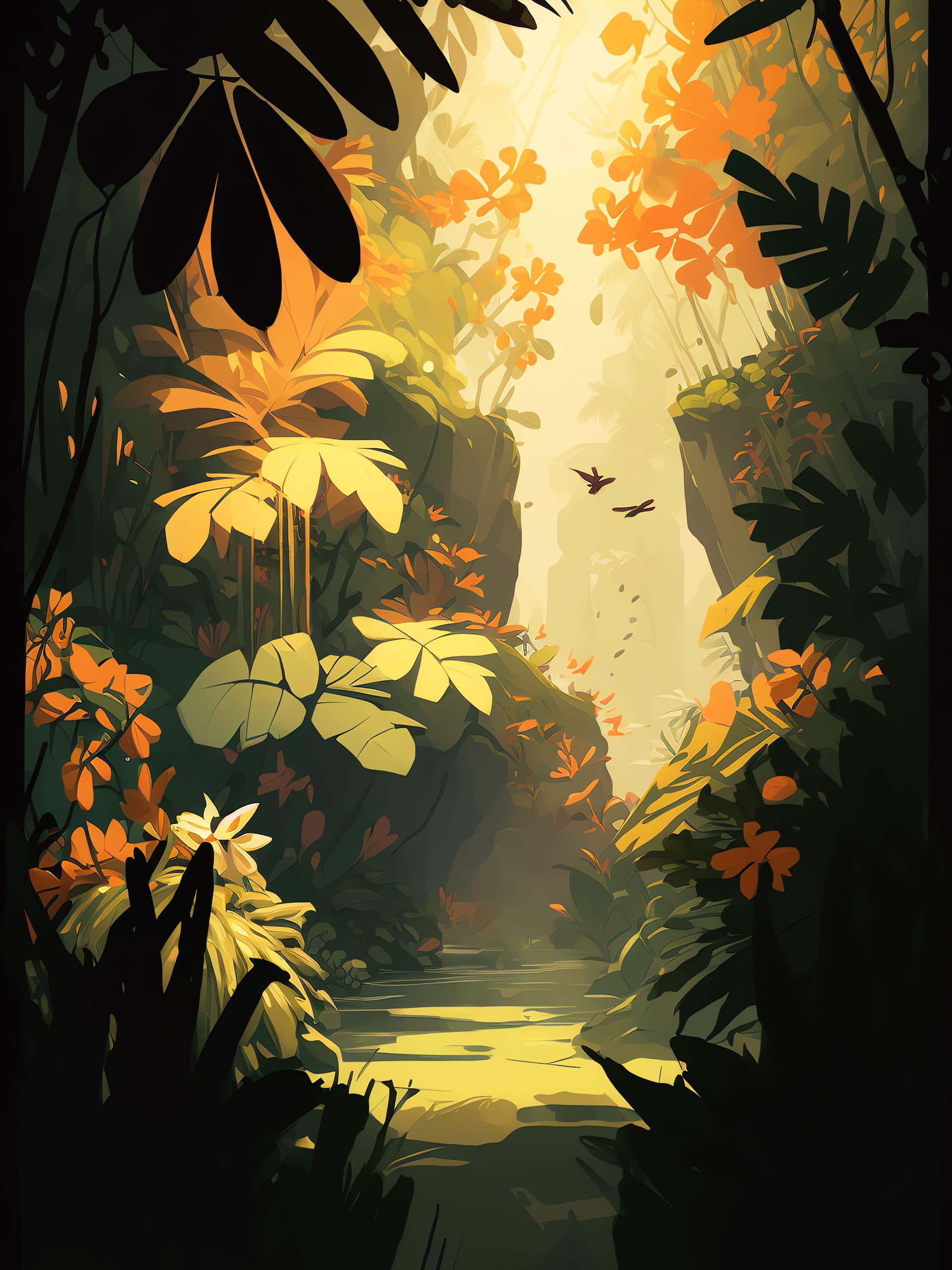 Jungle Canopy - Pro phone wallpaper
