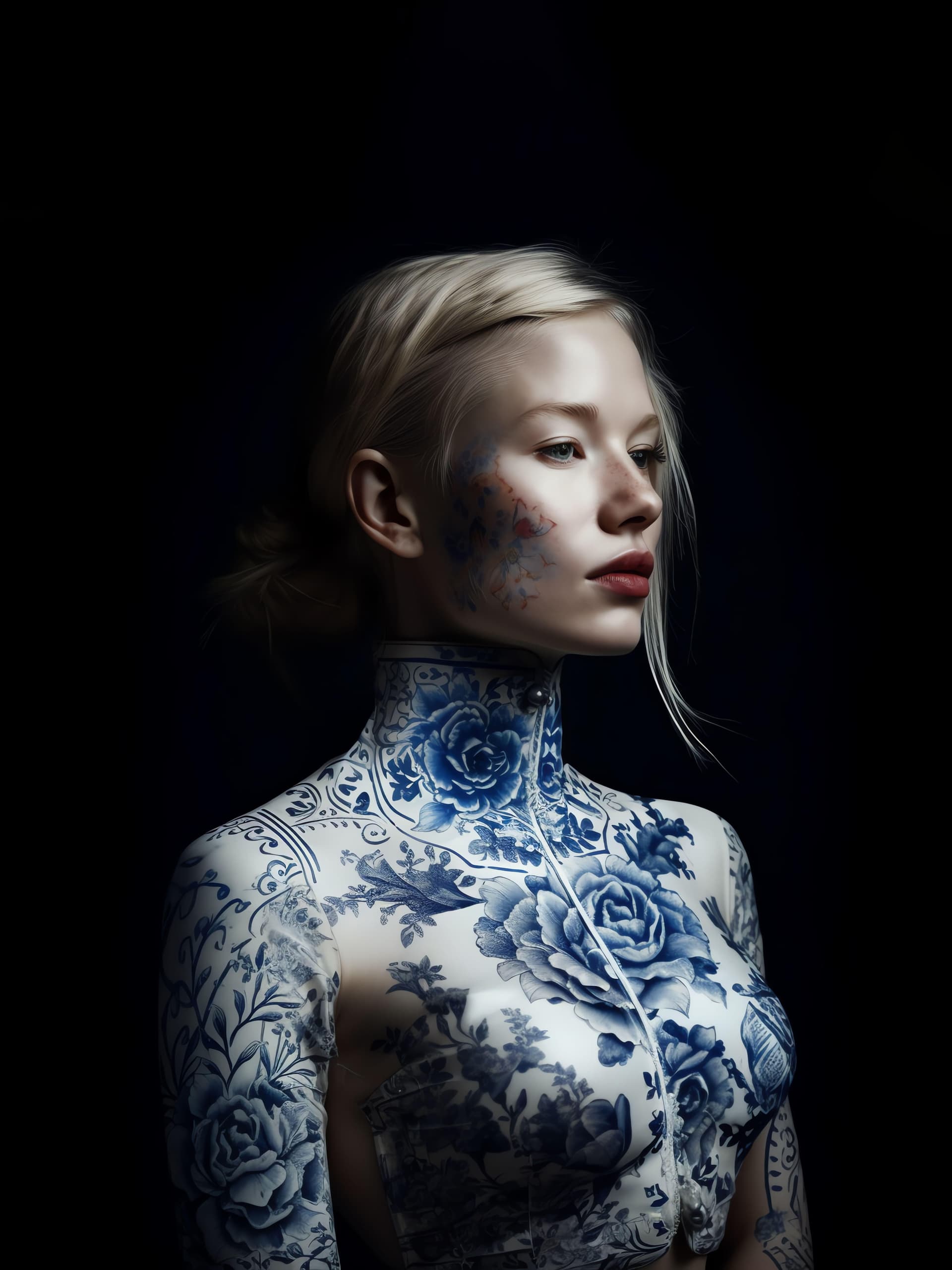 Porcelain Human Canvas - Pro phone wallpaper
