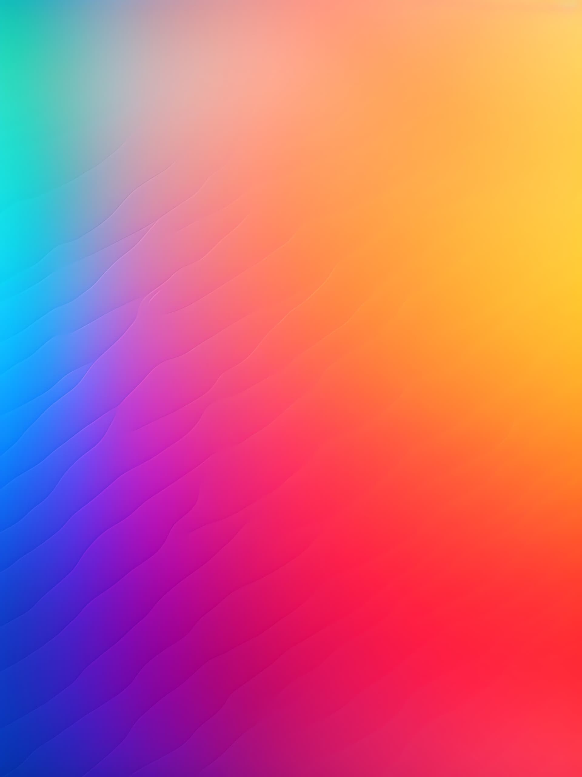 Vibrant Color Waves - Pro phone wallpaper