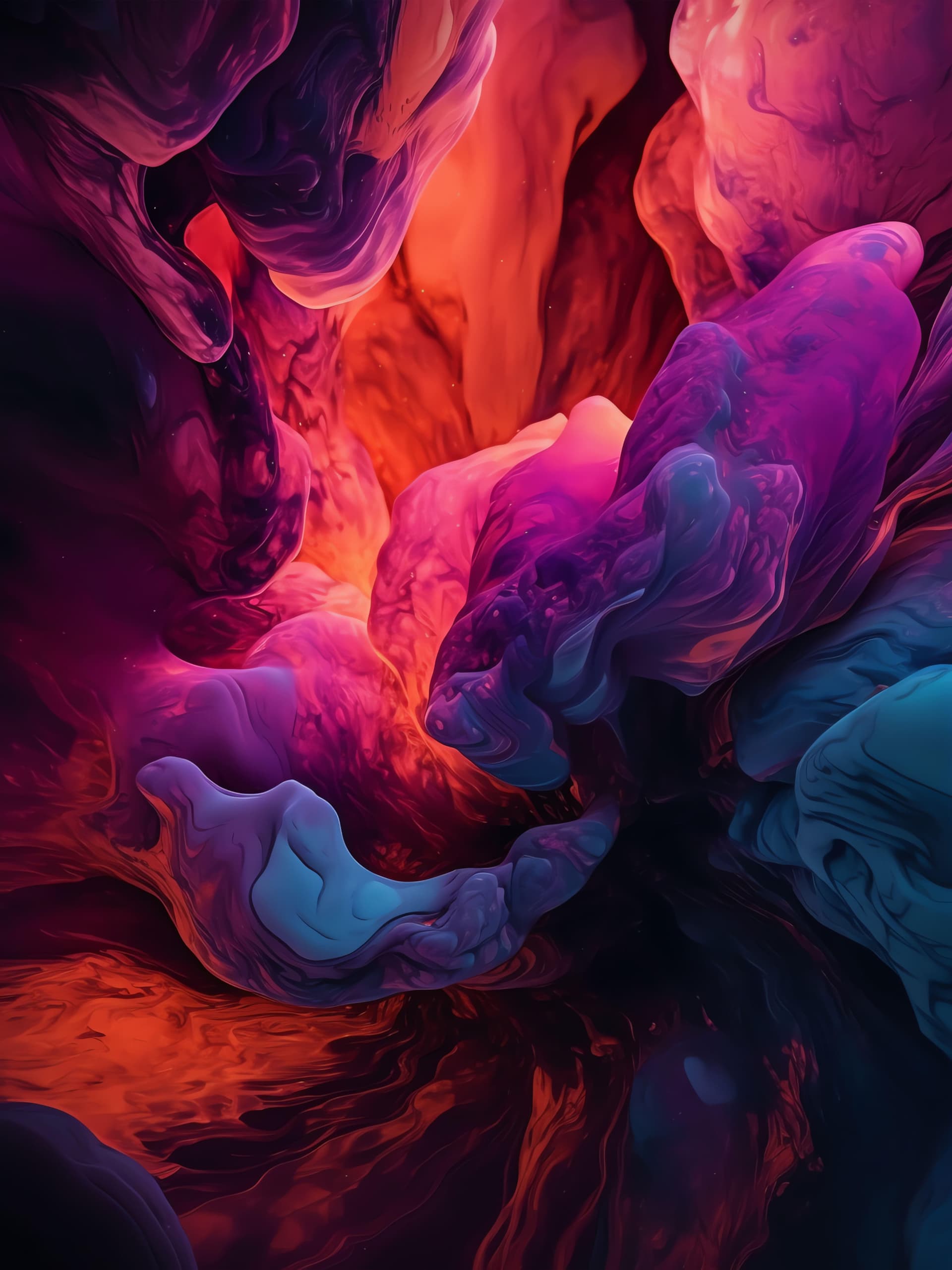 Abstract Swirls Art - Pro phone wallpaper