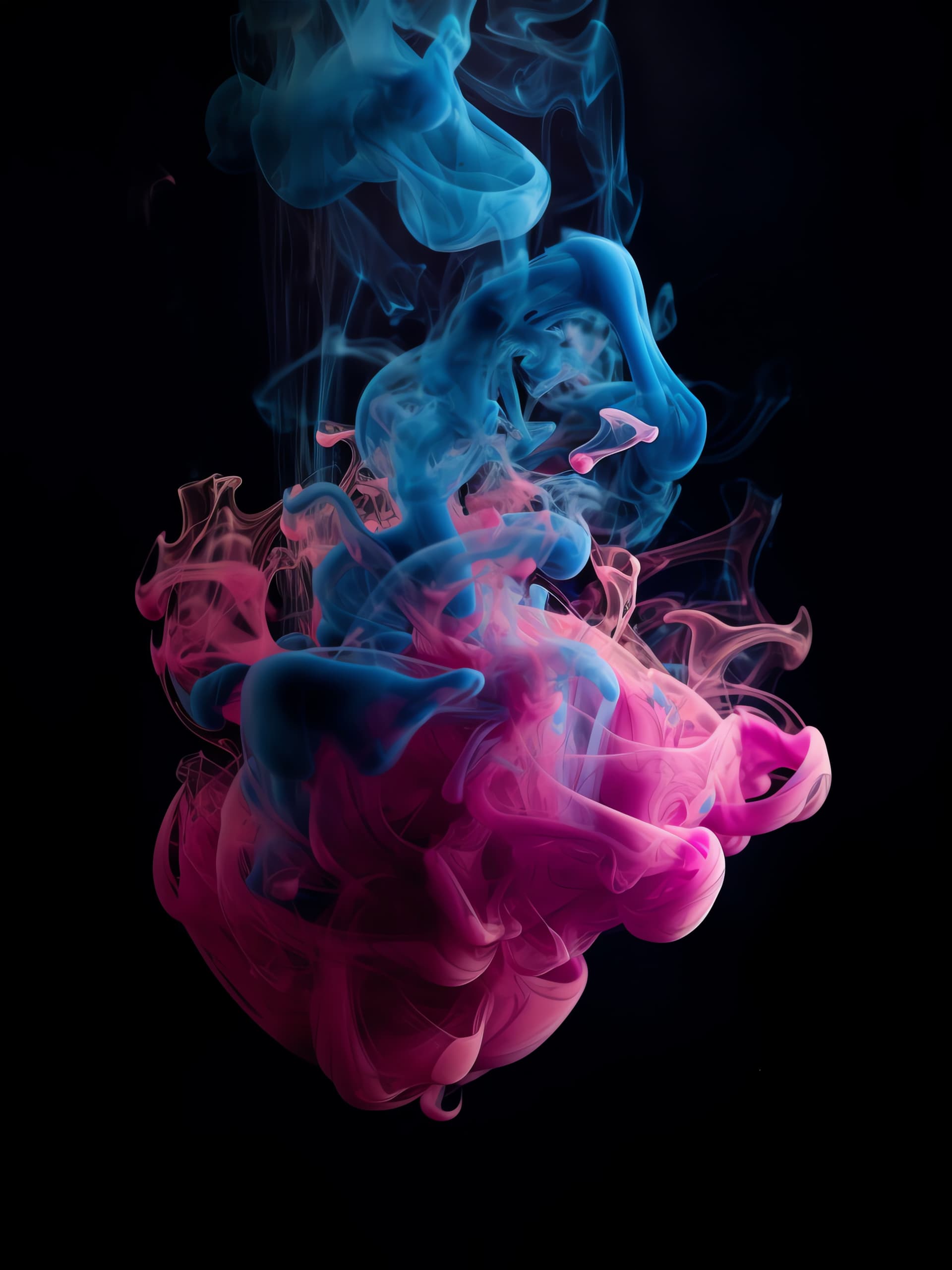 Ink Cloud Fusion - Pro phone wallpaper