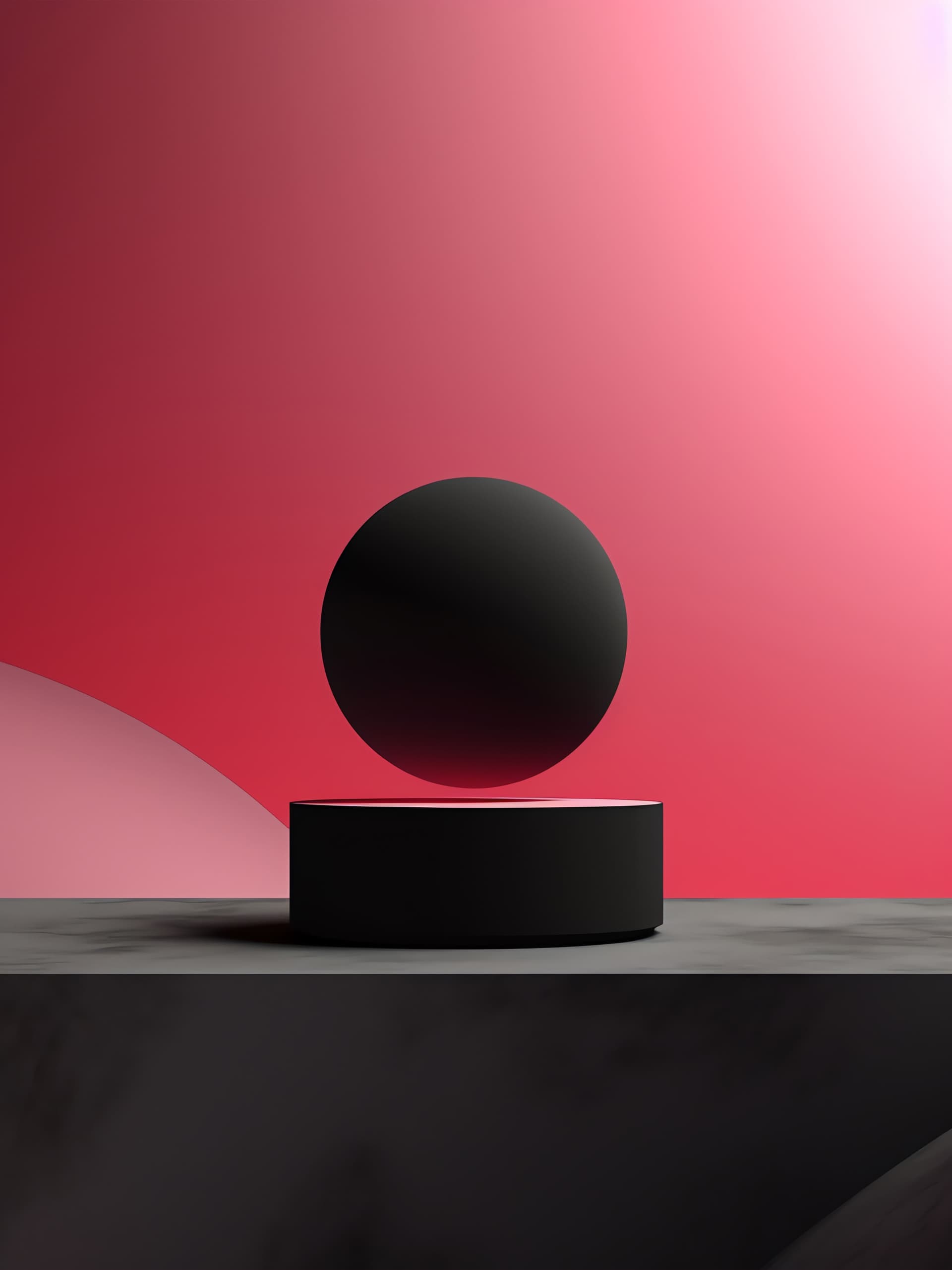 Floating Orb - Pro phone wallpaper