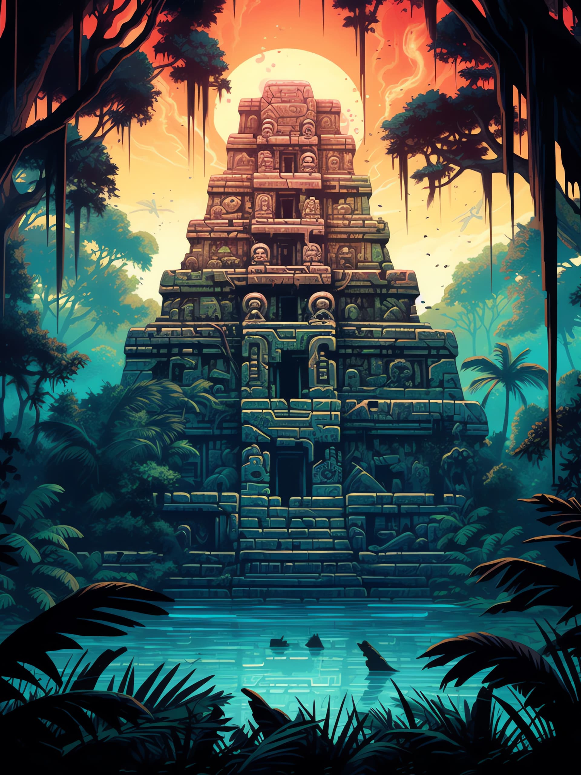 Ancient Structure - Pro phone wallpaper