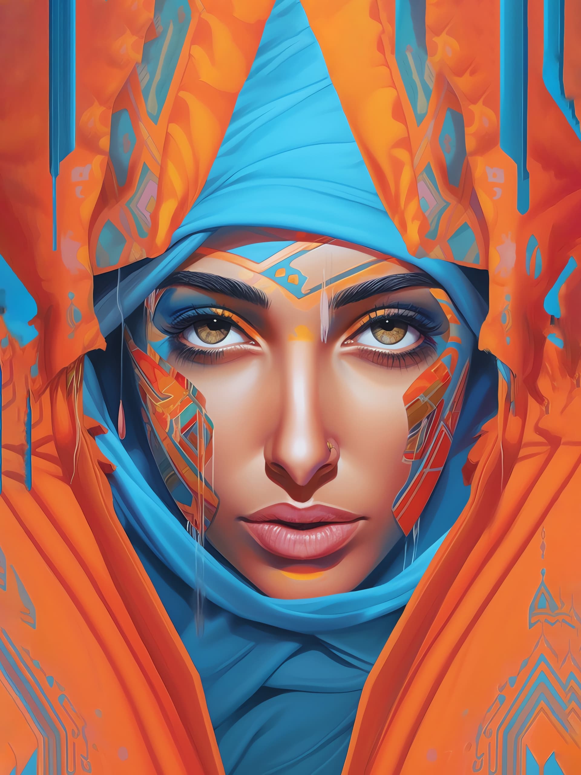 Veiled Beauty - Pro phone wallpaper
