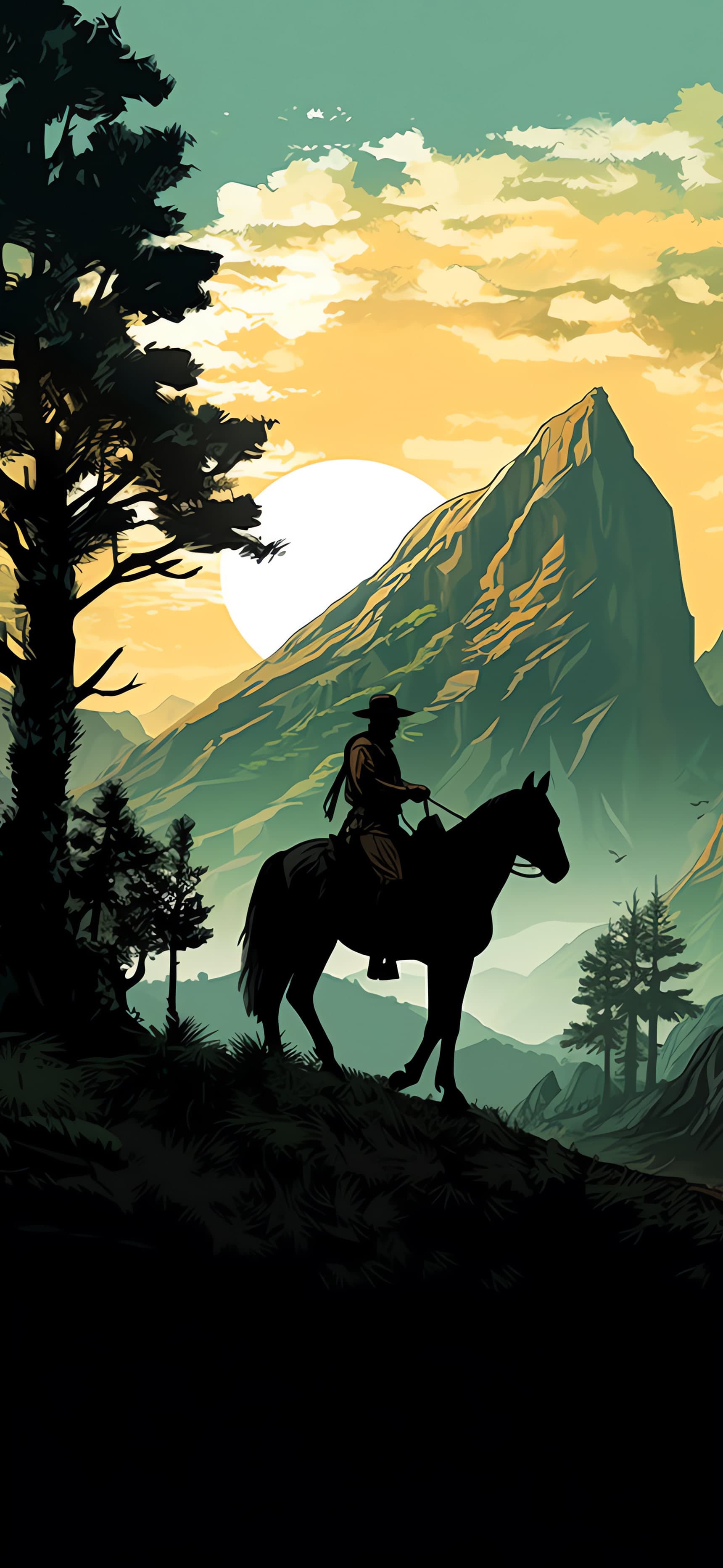 Western Vista - Pro phone wallpaper