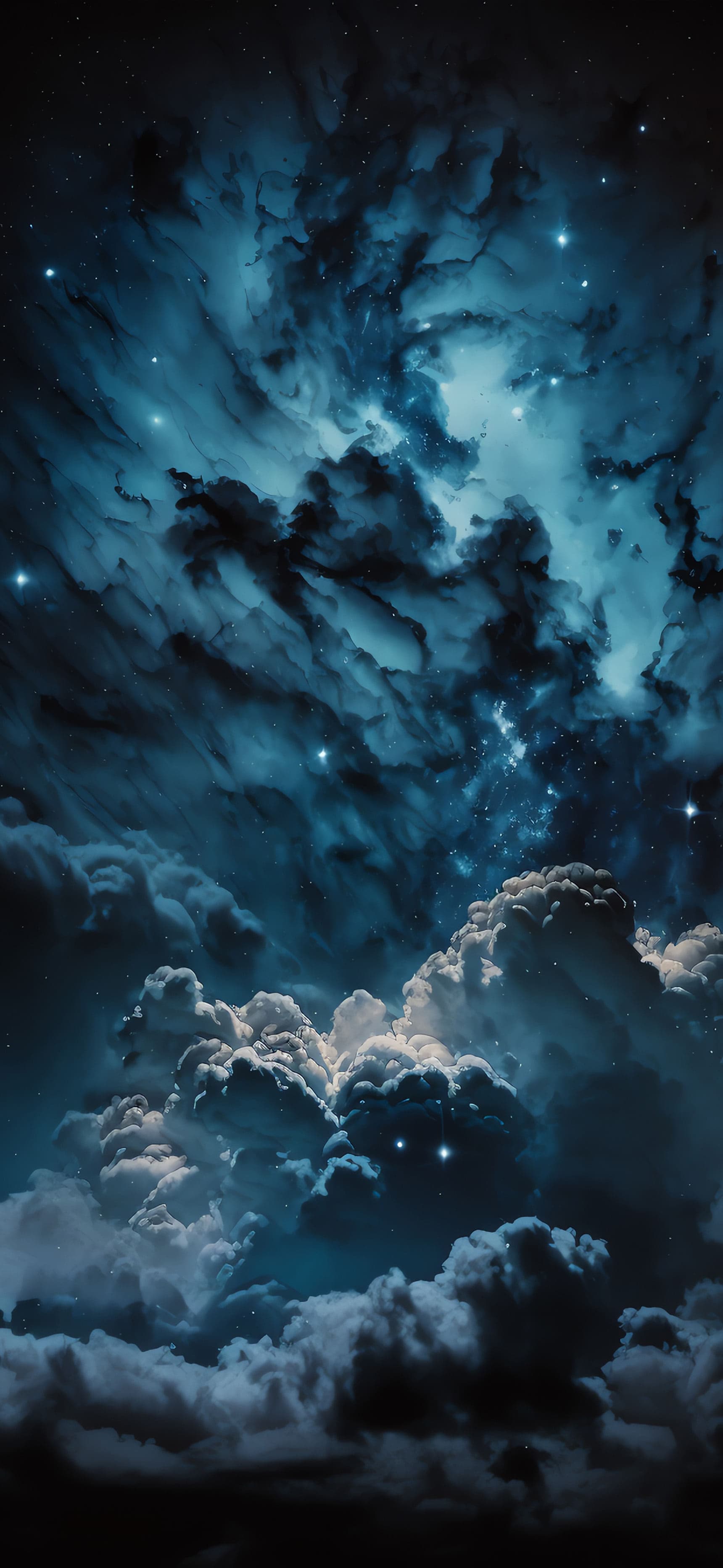 Celestial Cloudscape Dream - Pro phone wallpaper