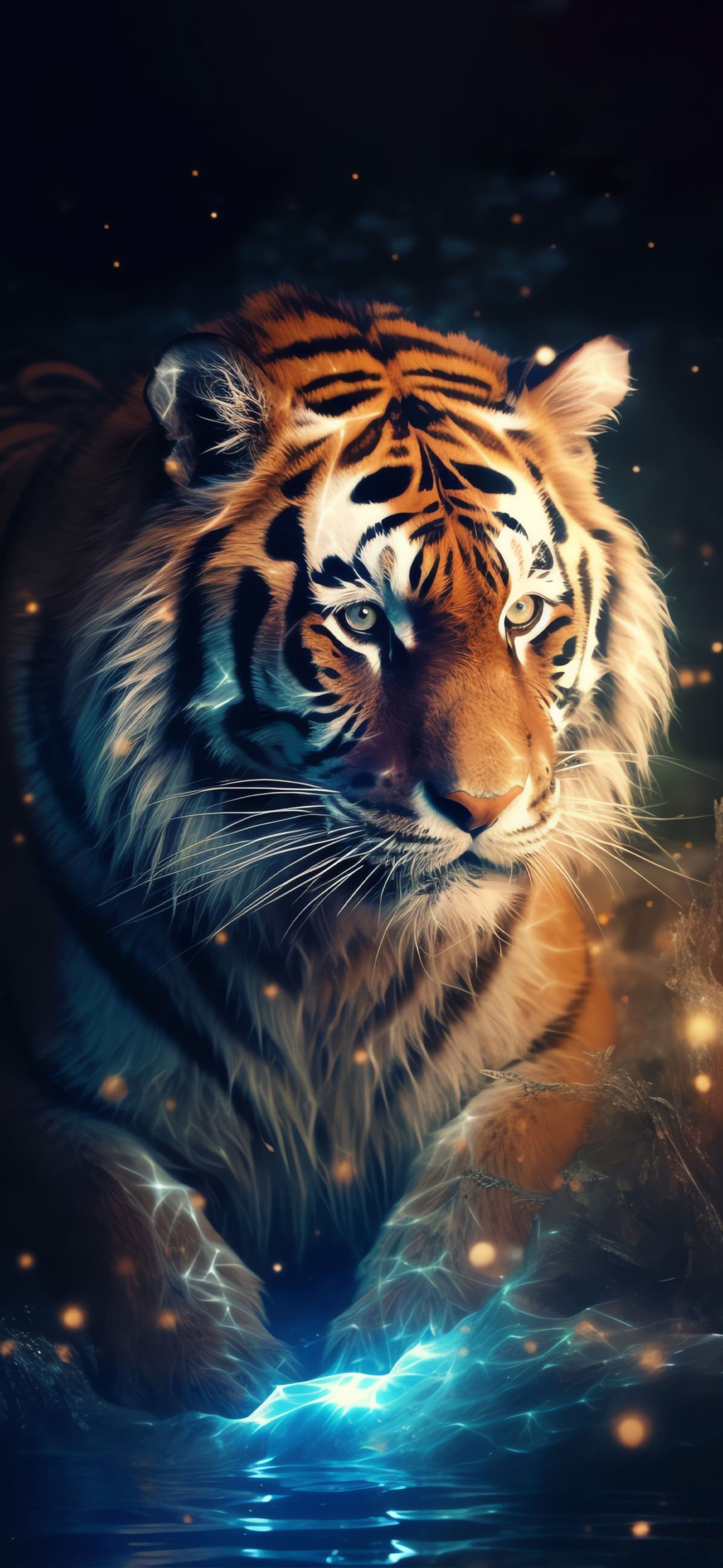 Electric Tiger - Pro phone wallpaper