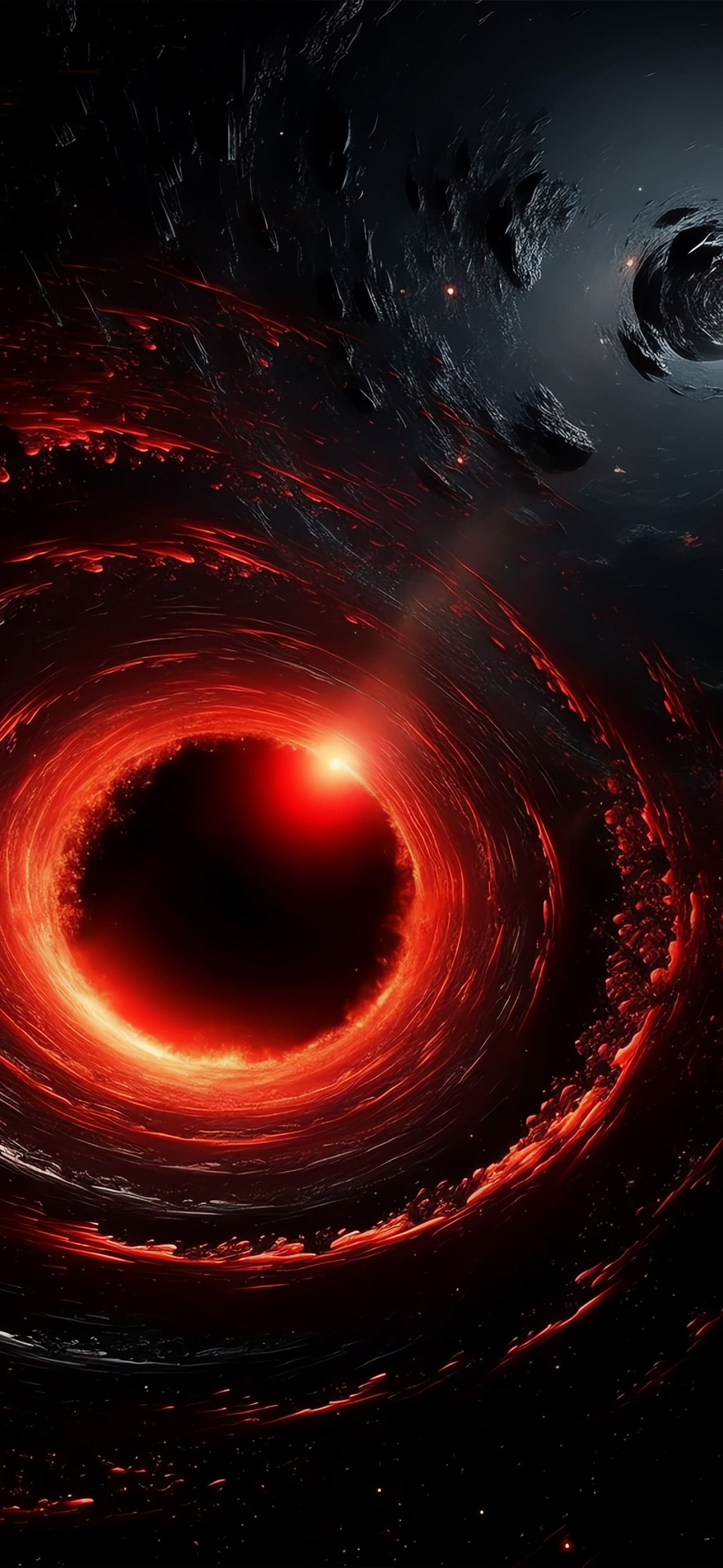 Cosmic Inferno - Pro phone wallpaper