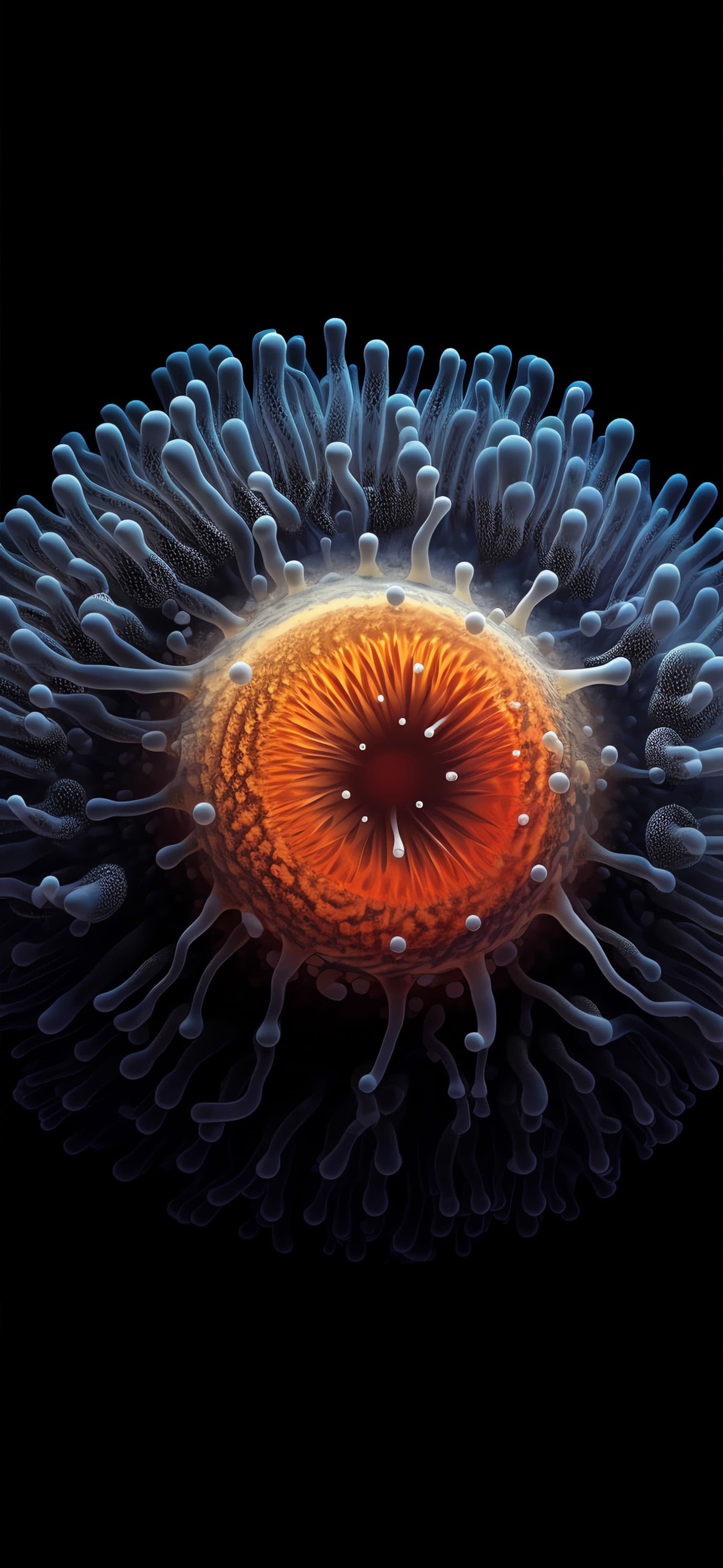 Abstract Cell Structure - Pro phone wallpaper