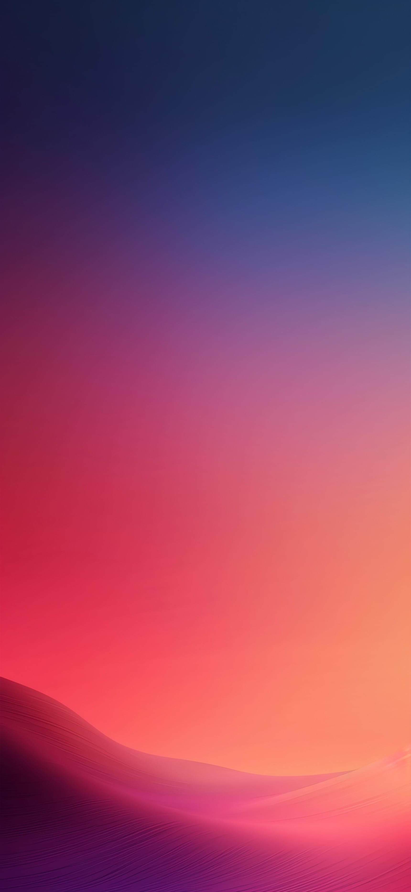 Gradient Desert Dream - Pro phone wallpaper