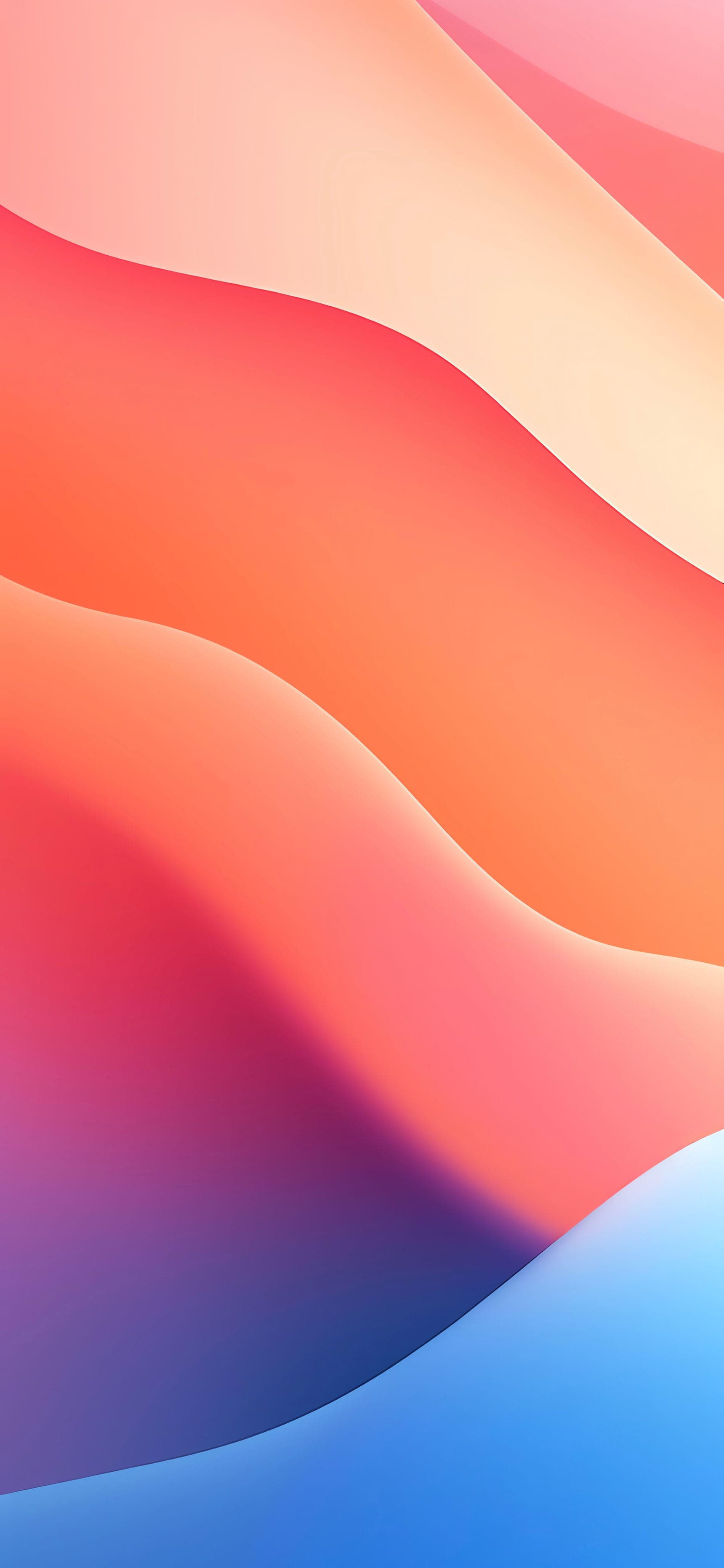 Gradient Waves - Pro phone wallpaper