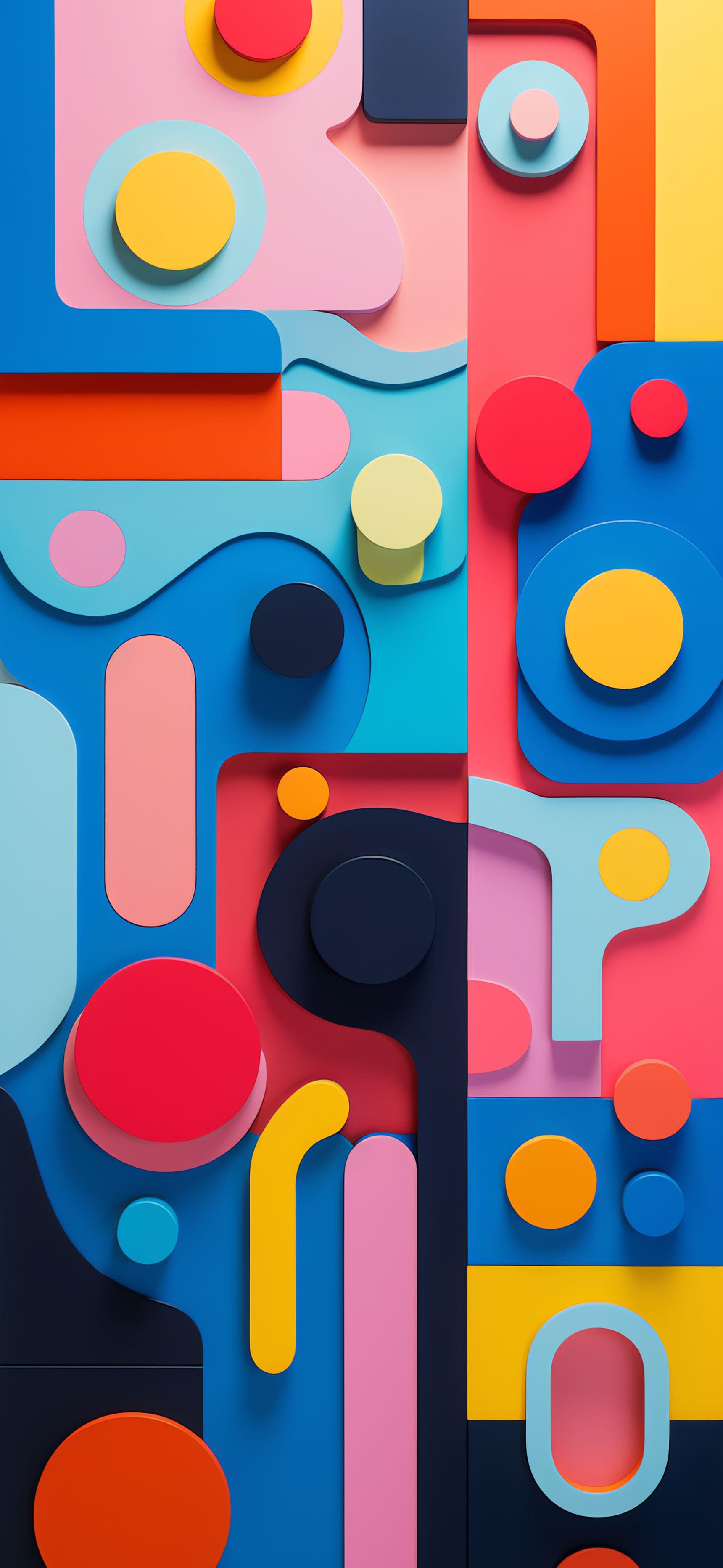 Geometric Shapes - Pro phone wallpaper