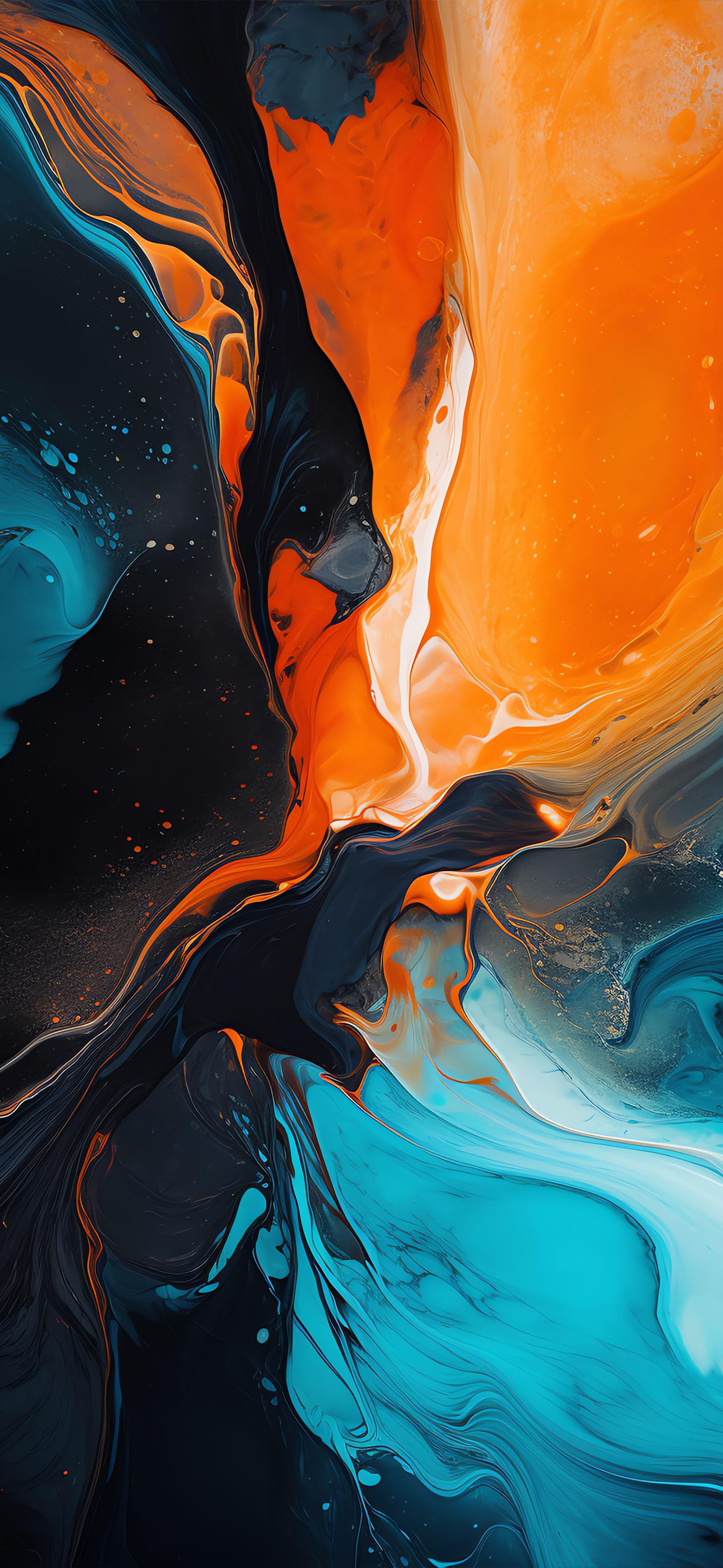 Abstract Flow - Pro phone wallpaper