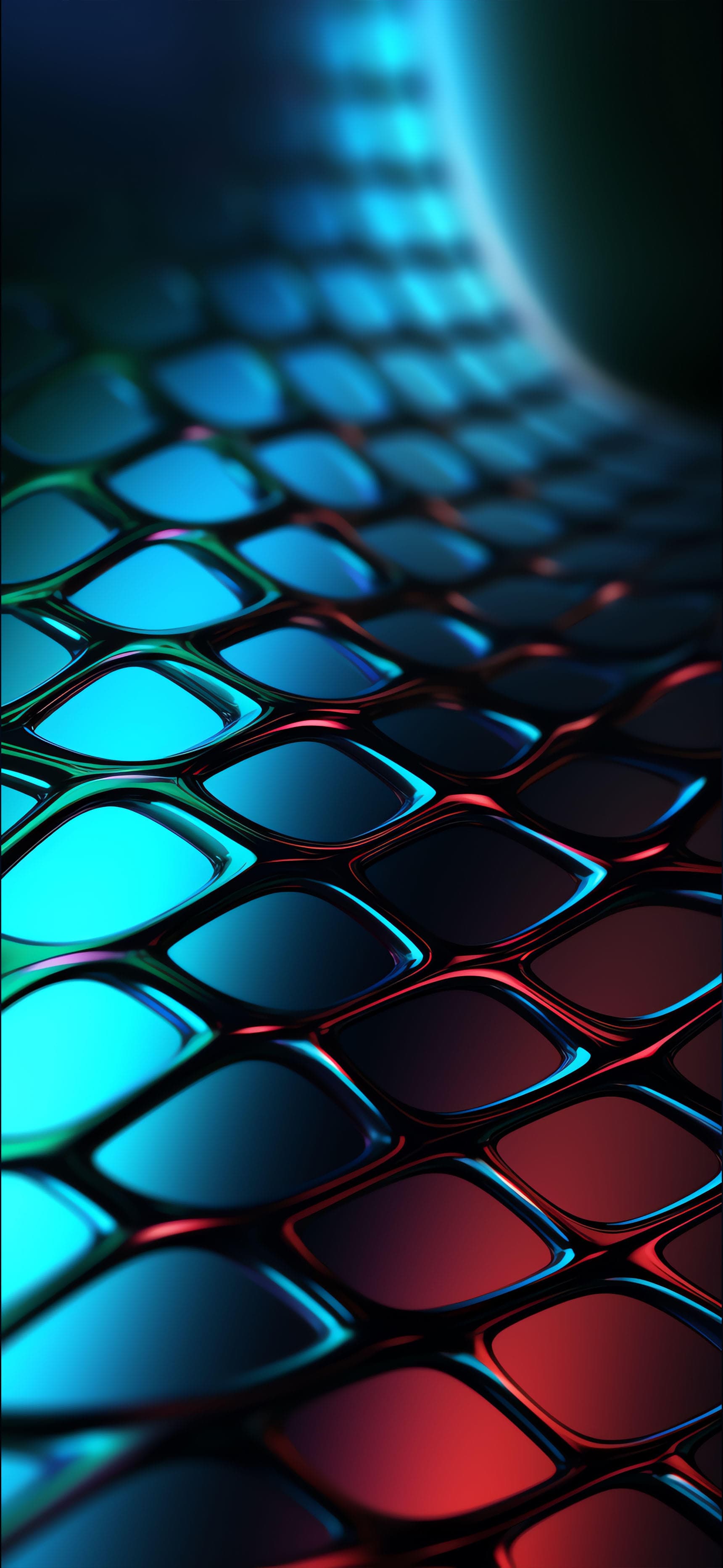 Chromatic Metal Weave - Pro phone wallpaper
