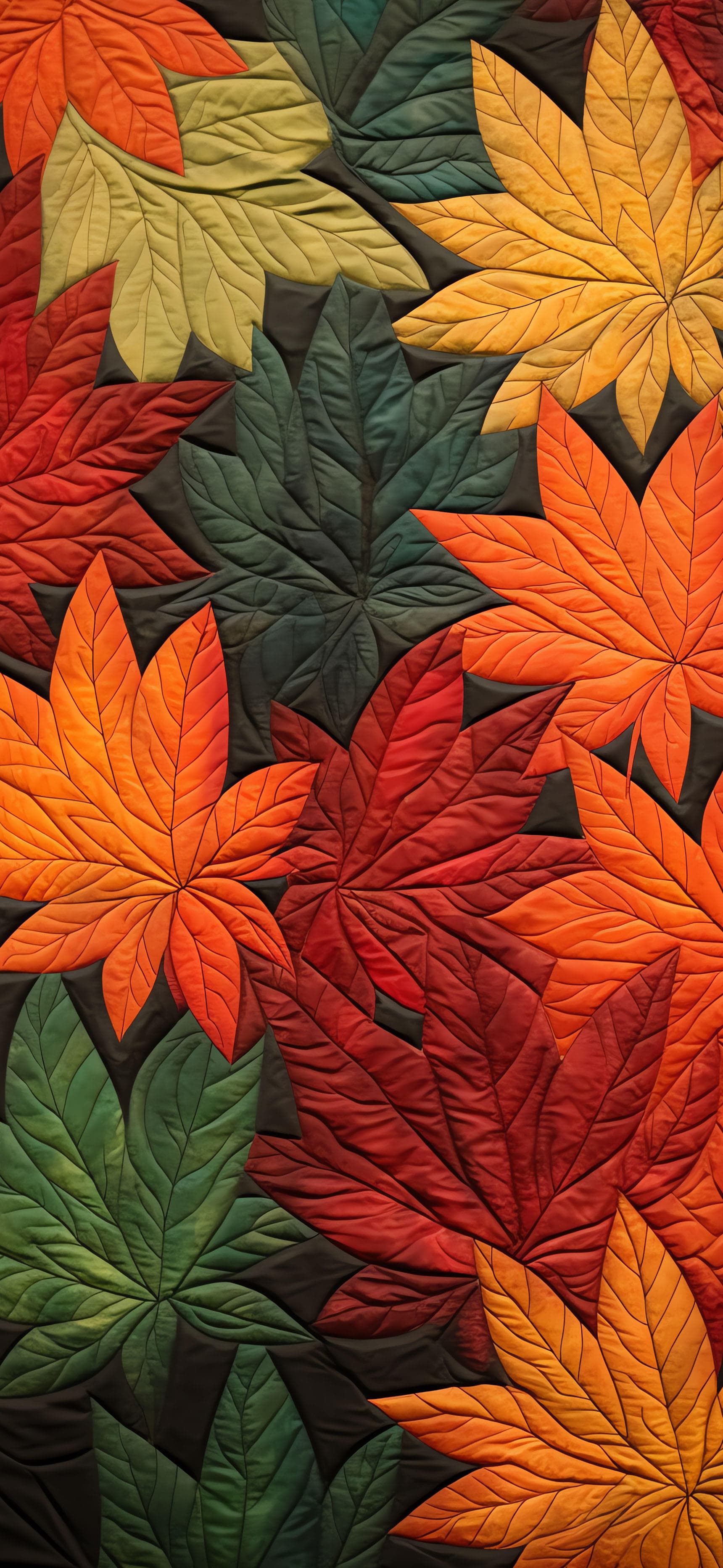 Autumn Quilt - Pro phone wallpaper
