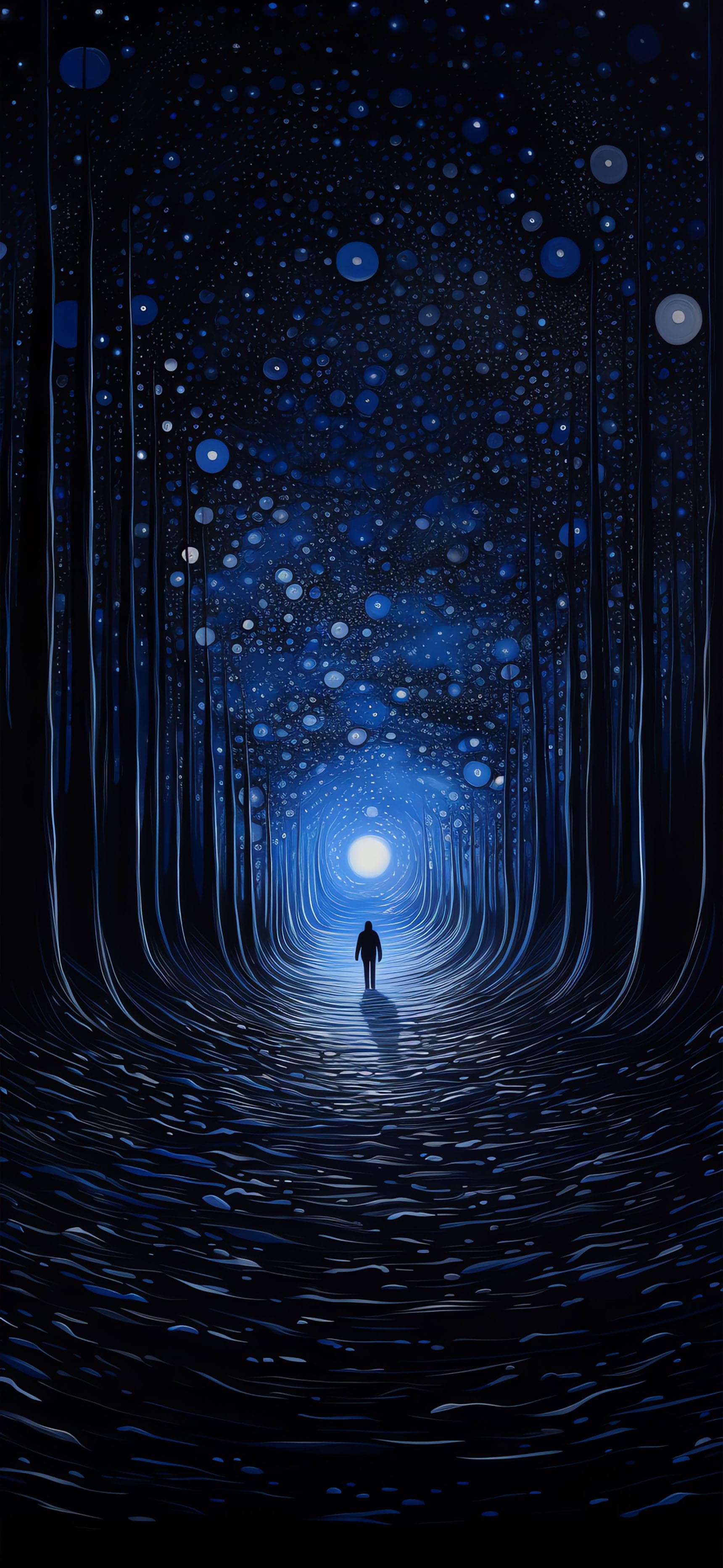 Starlit Path - Pro phone wallpaper