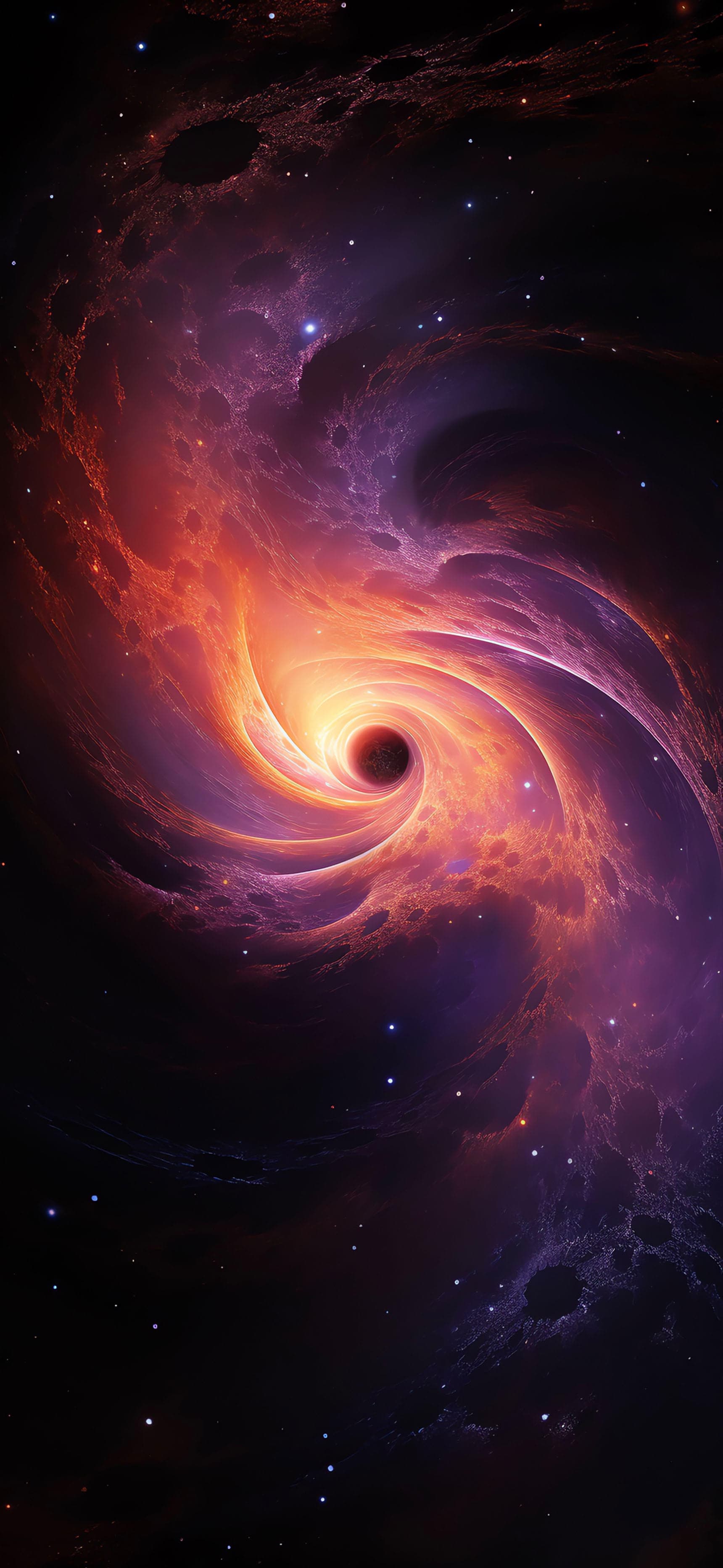 Cosmic Swirl - Pro phone wallpaper