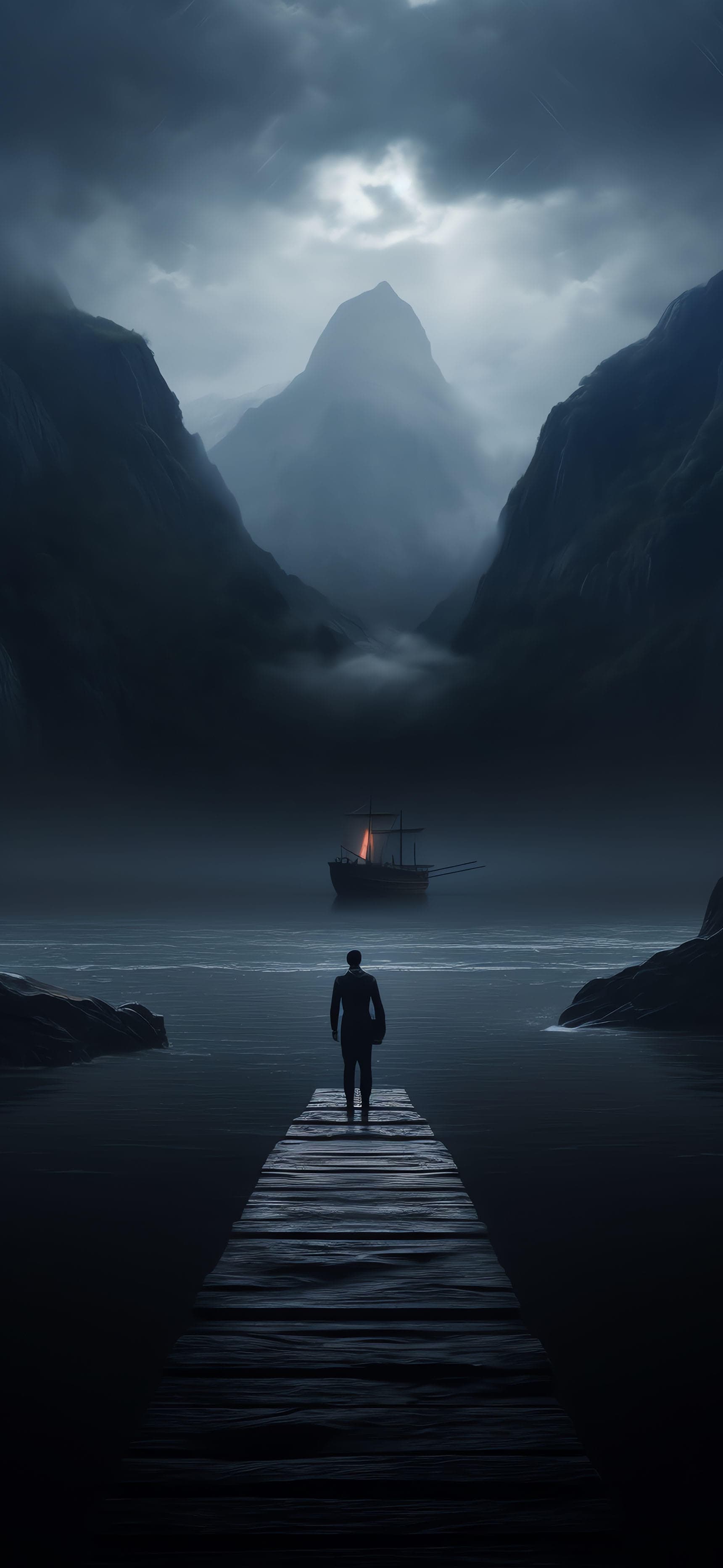 Misty Voyage - Pro phone wallpaper