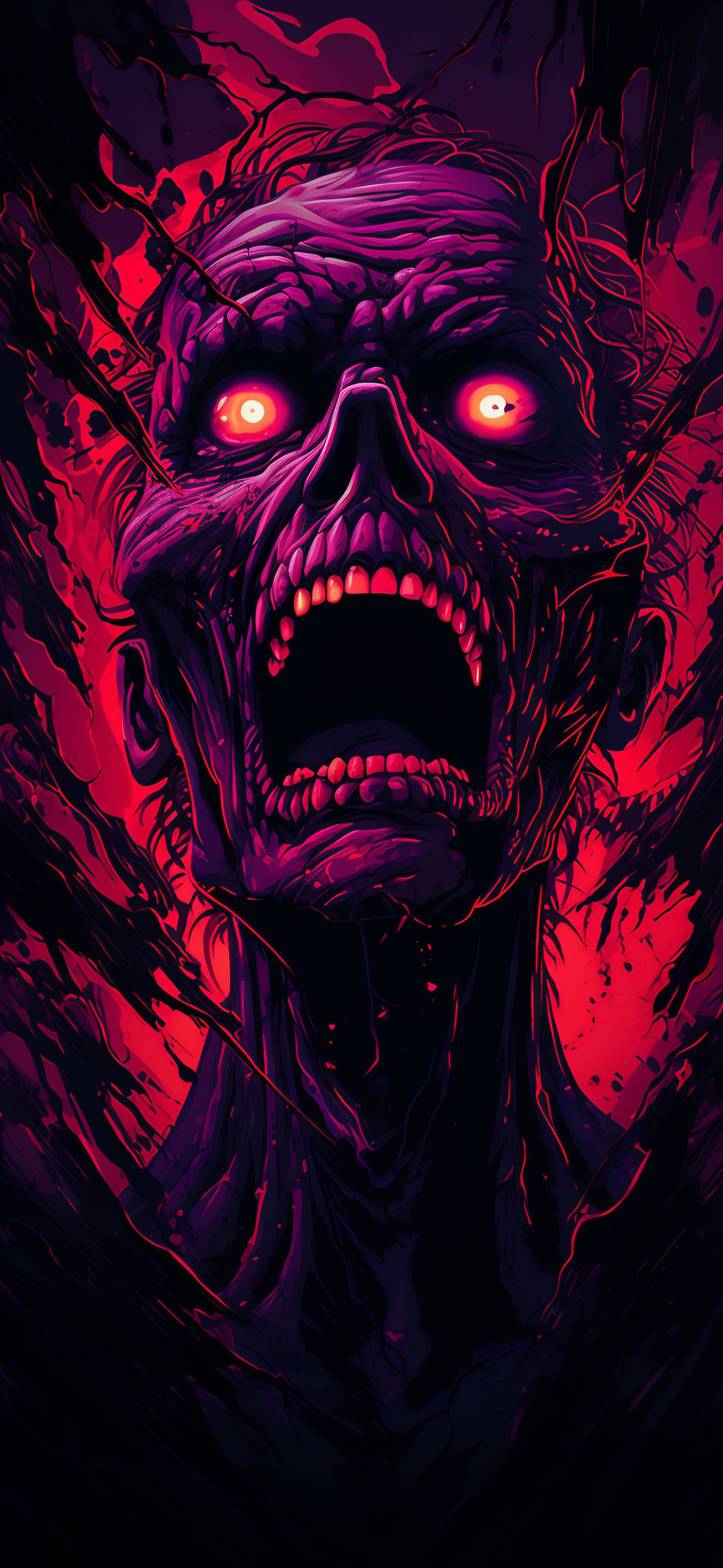 Crimson Horror - Pro phone wallpaper