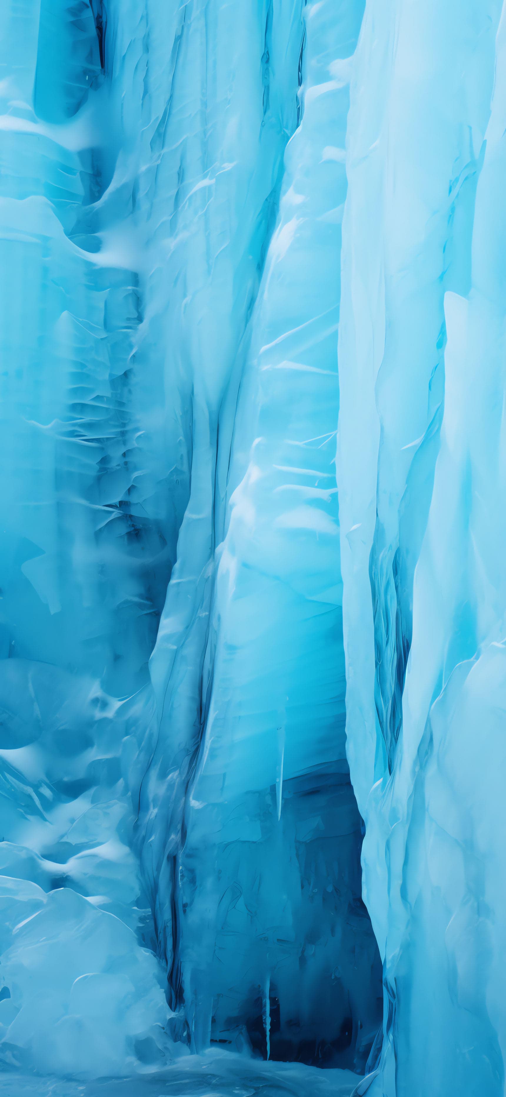 Icy Blue Texture - Pro phone wallpaper