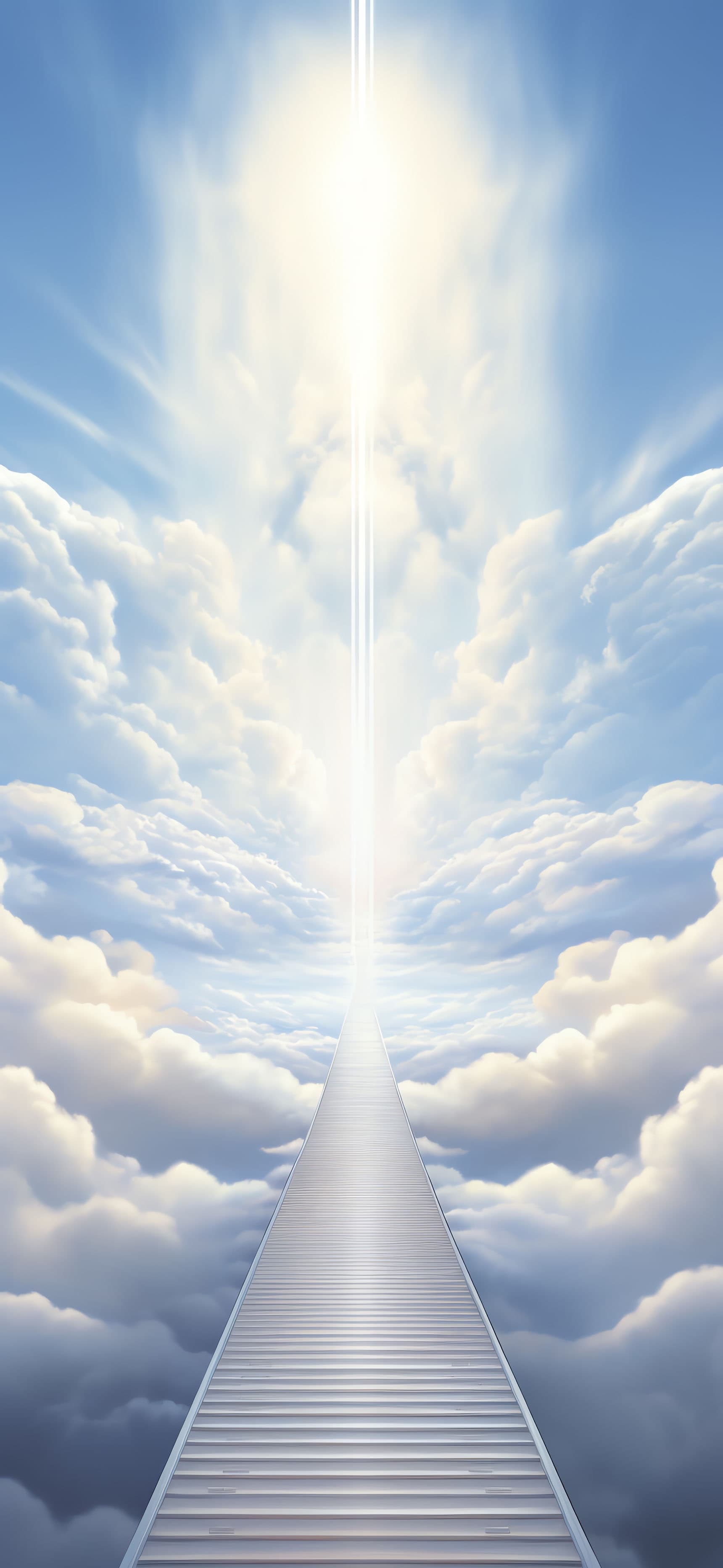 Celestial Stairway Light - Pro phone wallpaper