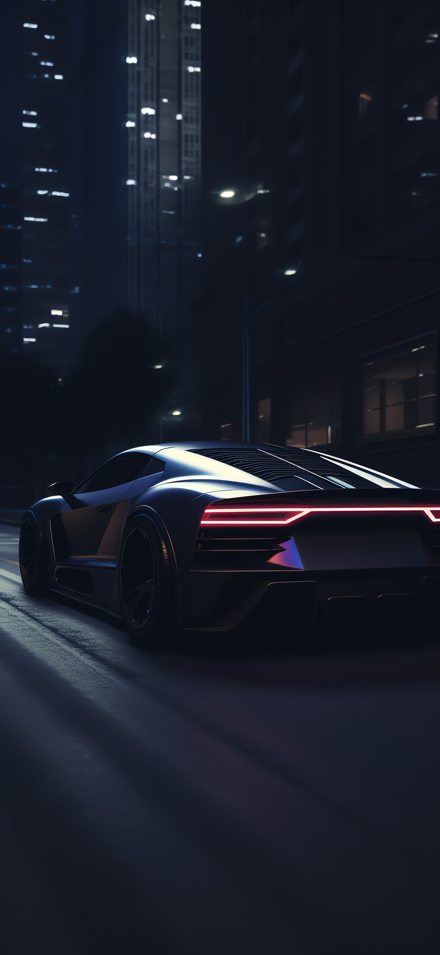 Night City Ride - Pro phone wallpaper