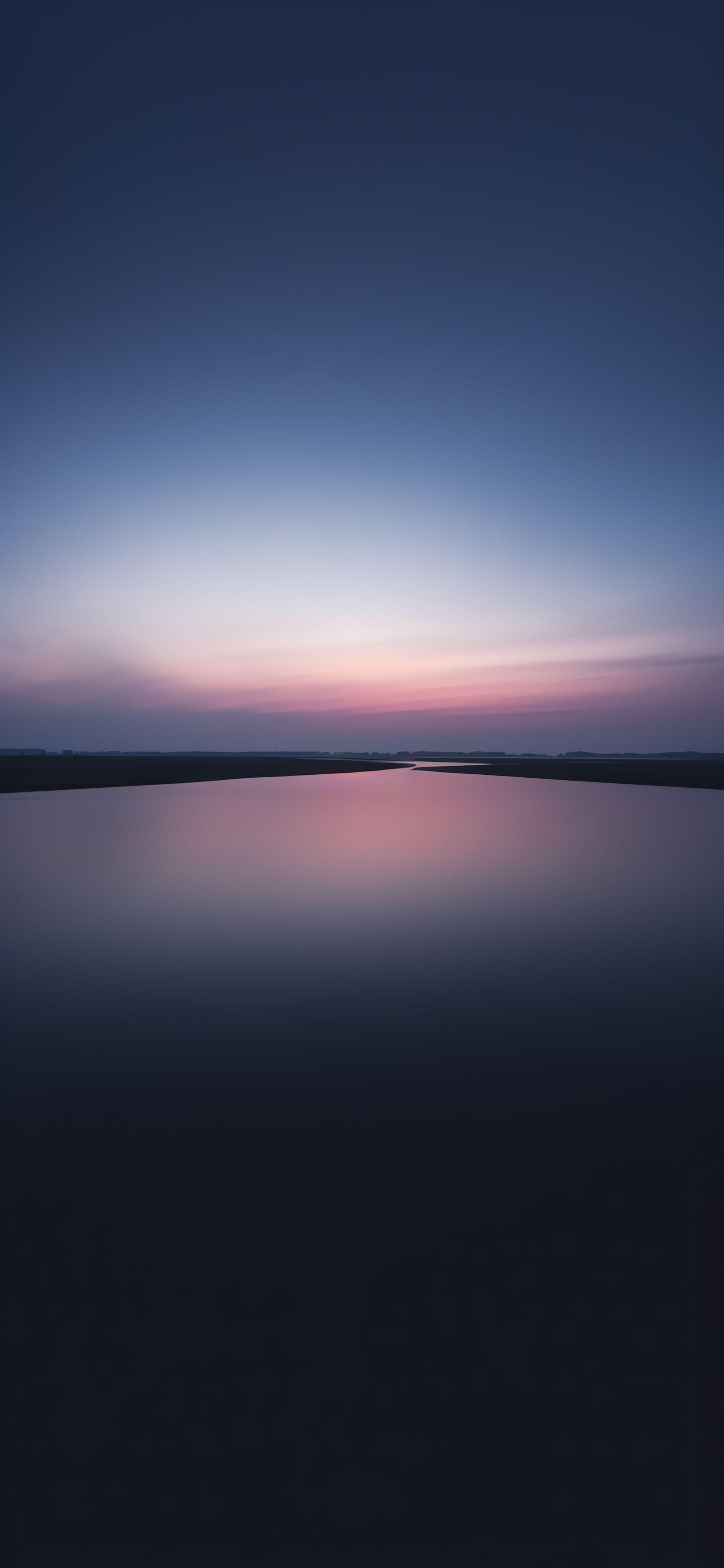 Peaceful Evening Horizon - Pro phone wallpaper