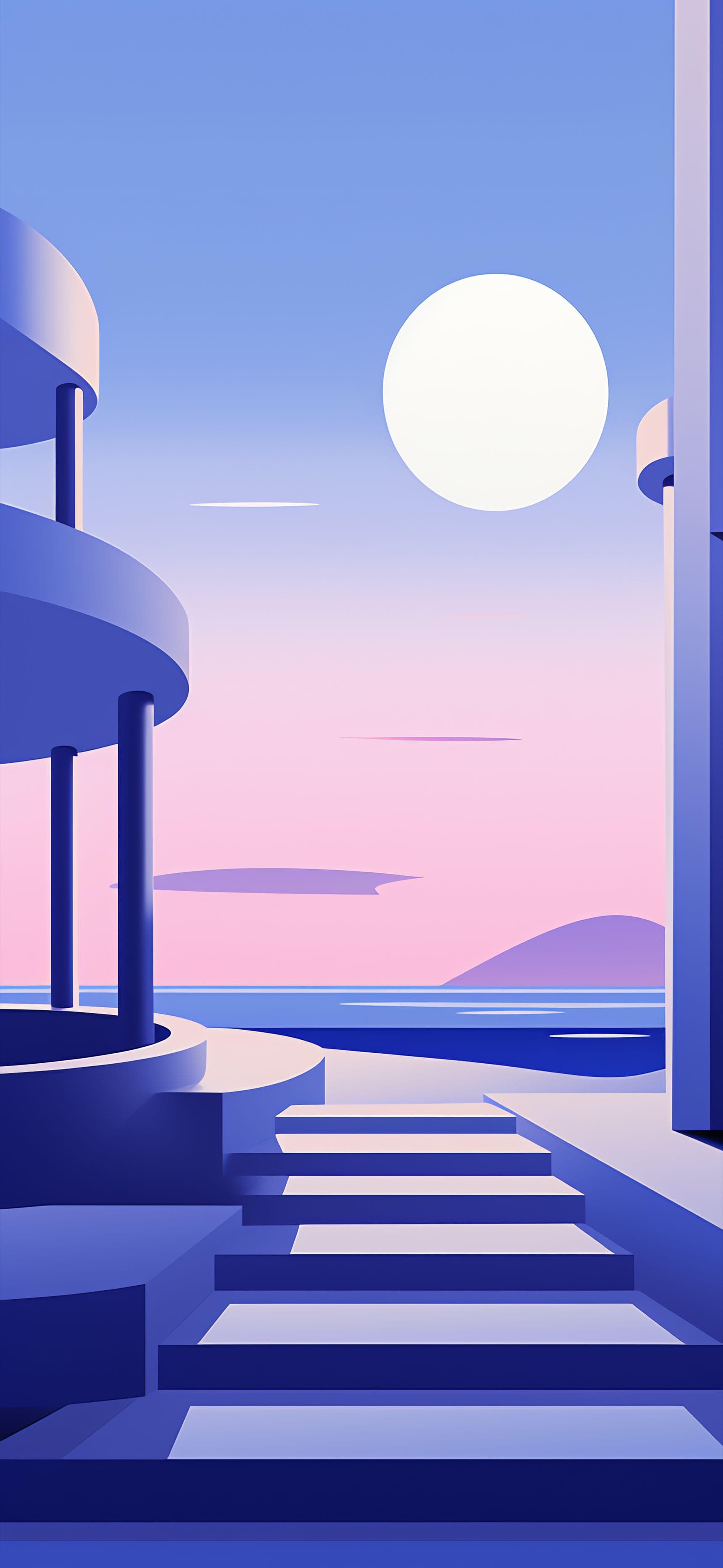 Coastal Dreamscape - Pro phone wallpaper