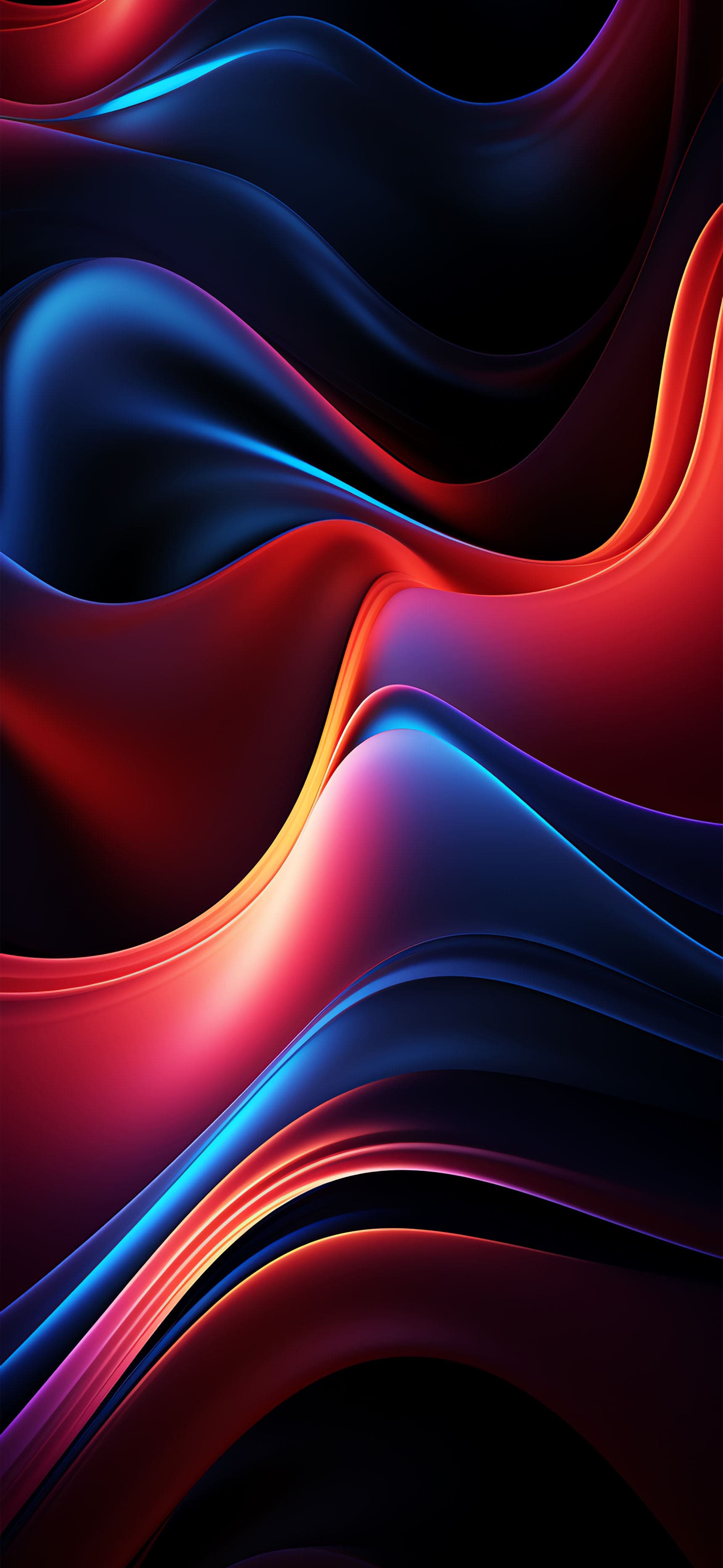 Fluid Abstract Design - Pro phone wallpaper
