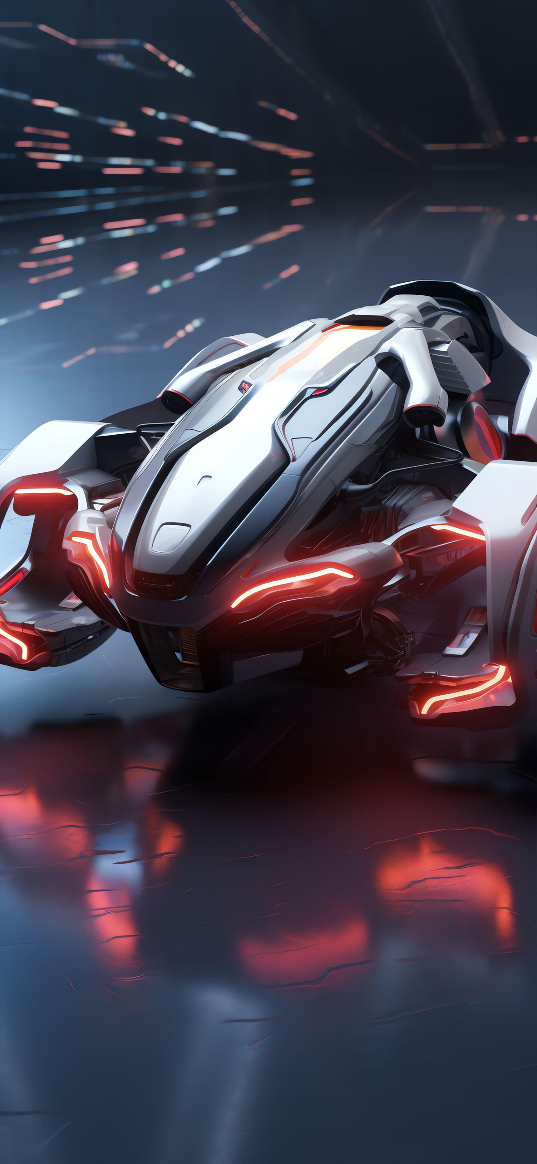 Neon Racer - Pro phone wallpaper
