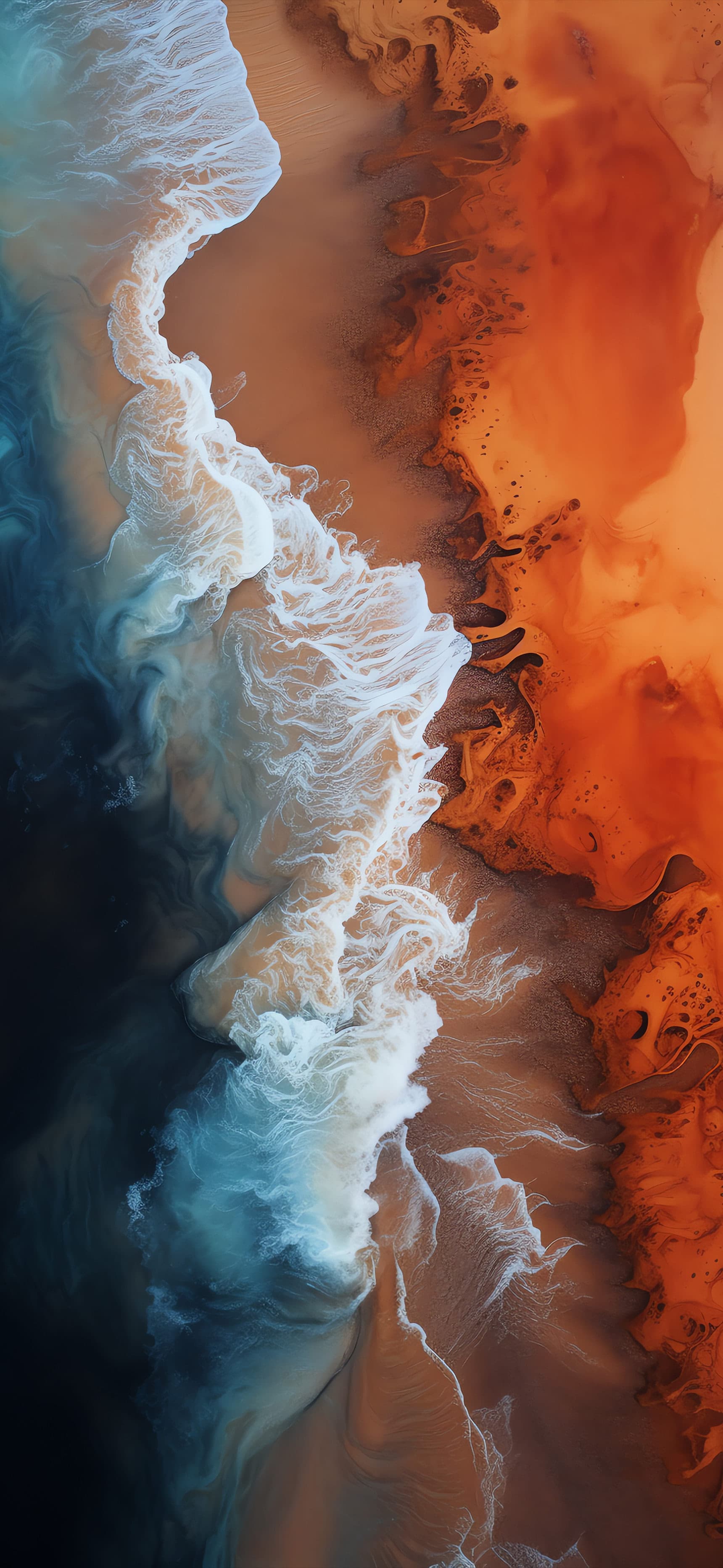Coastal Erosion - Pro phone wallpaper