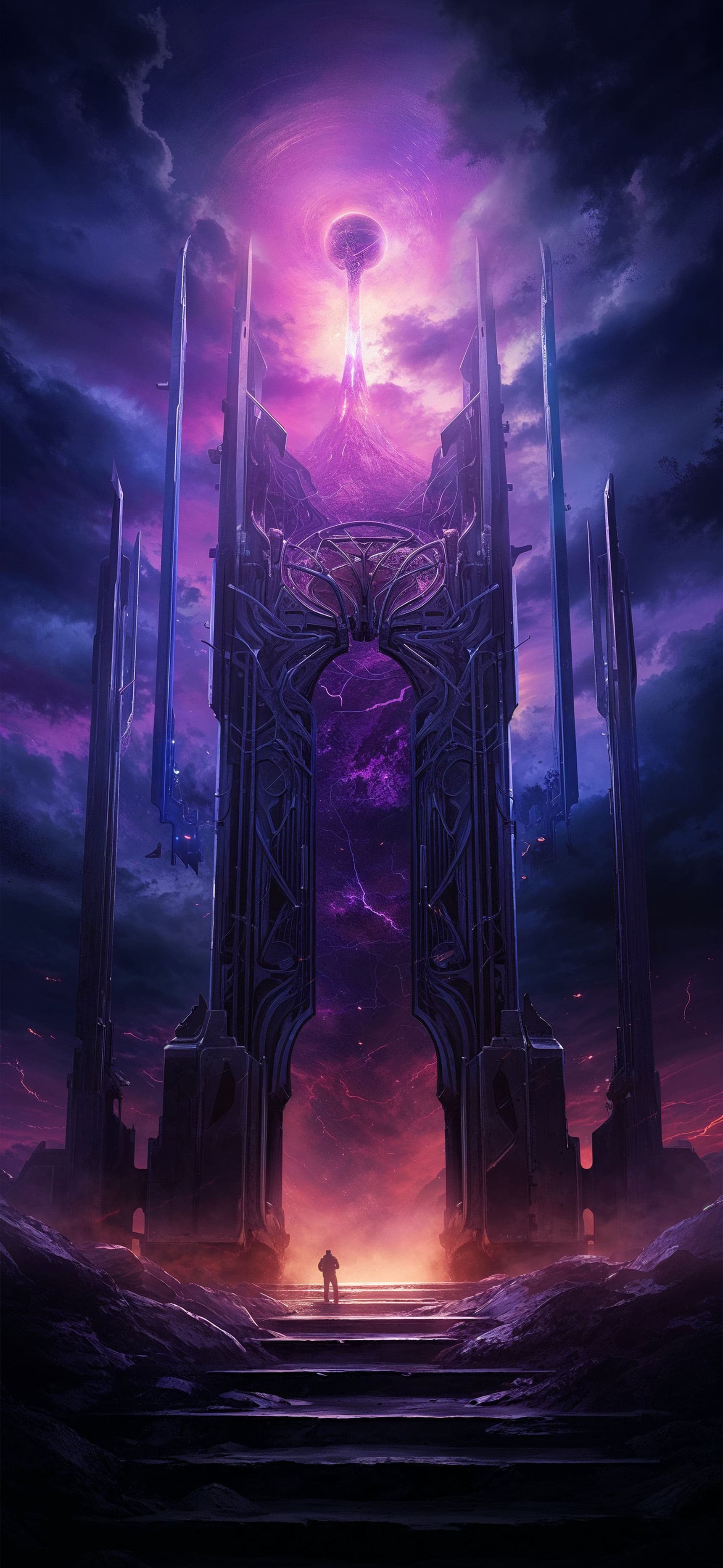 Dark Fantasy Portal - Pro phone wallpaper