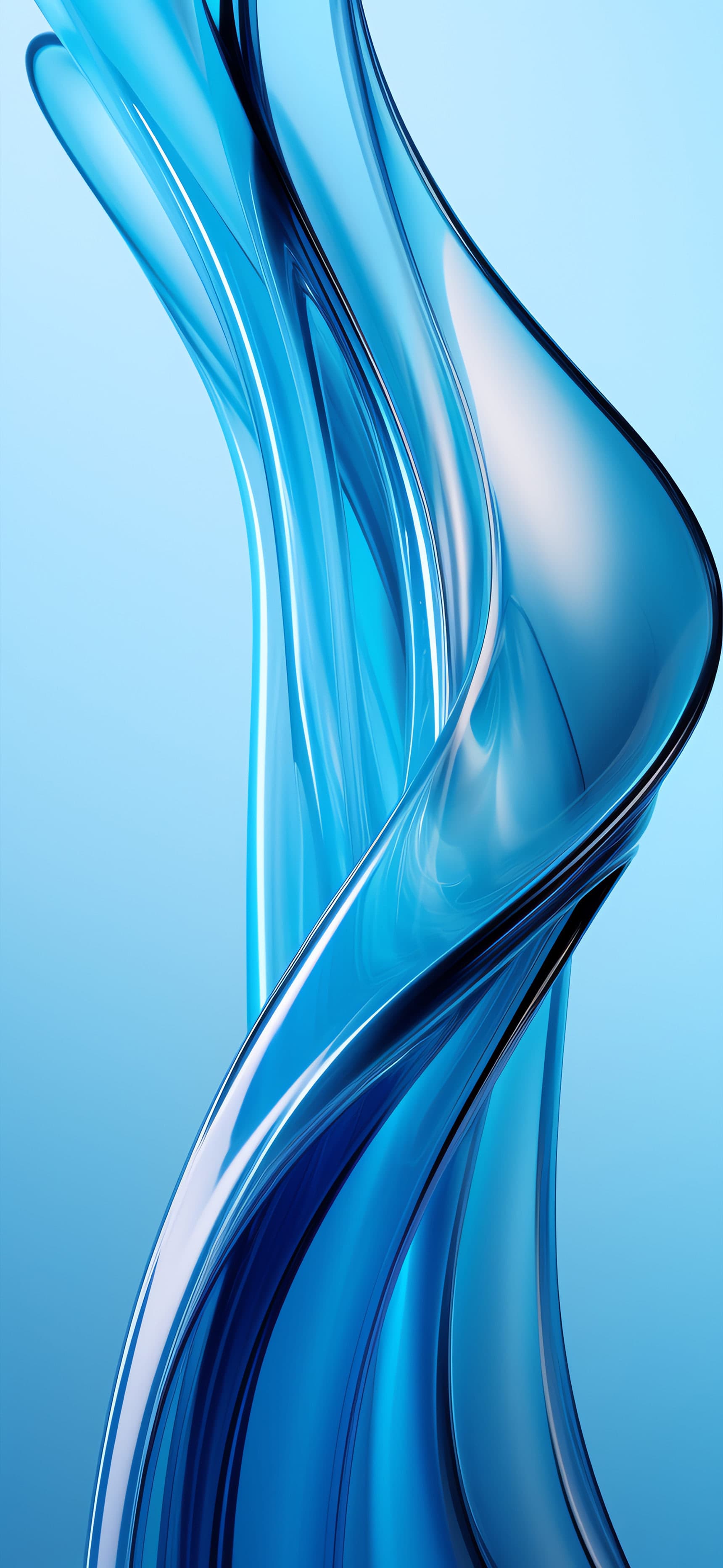 Azure Fluidity - Pro phone wallpaper