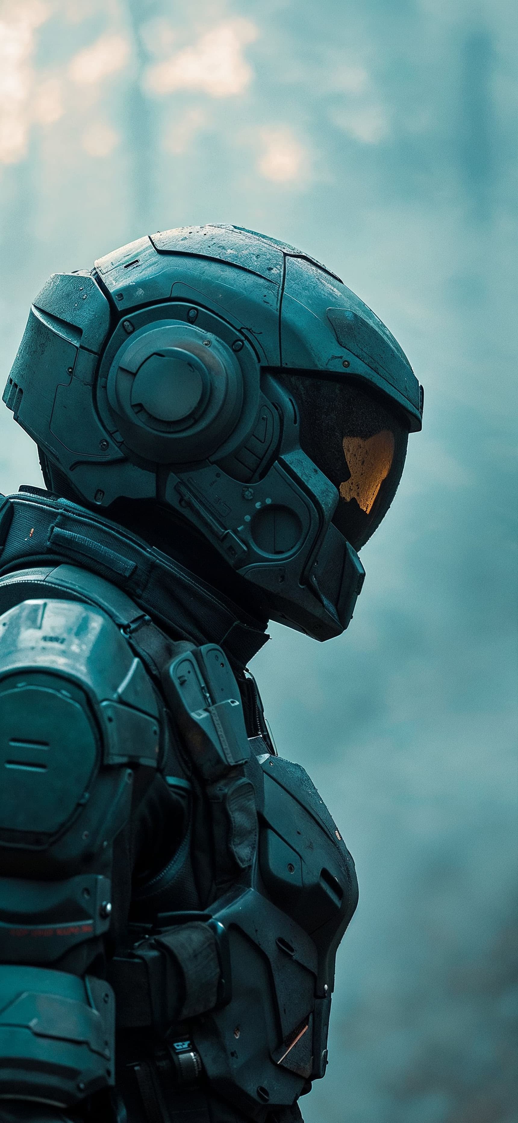 Astronaut Helmet Gaze - Pro phone wallpaper