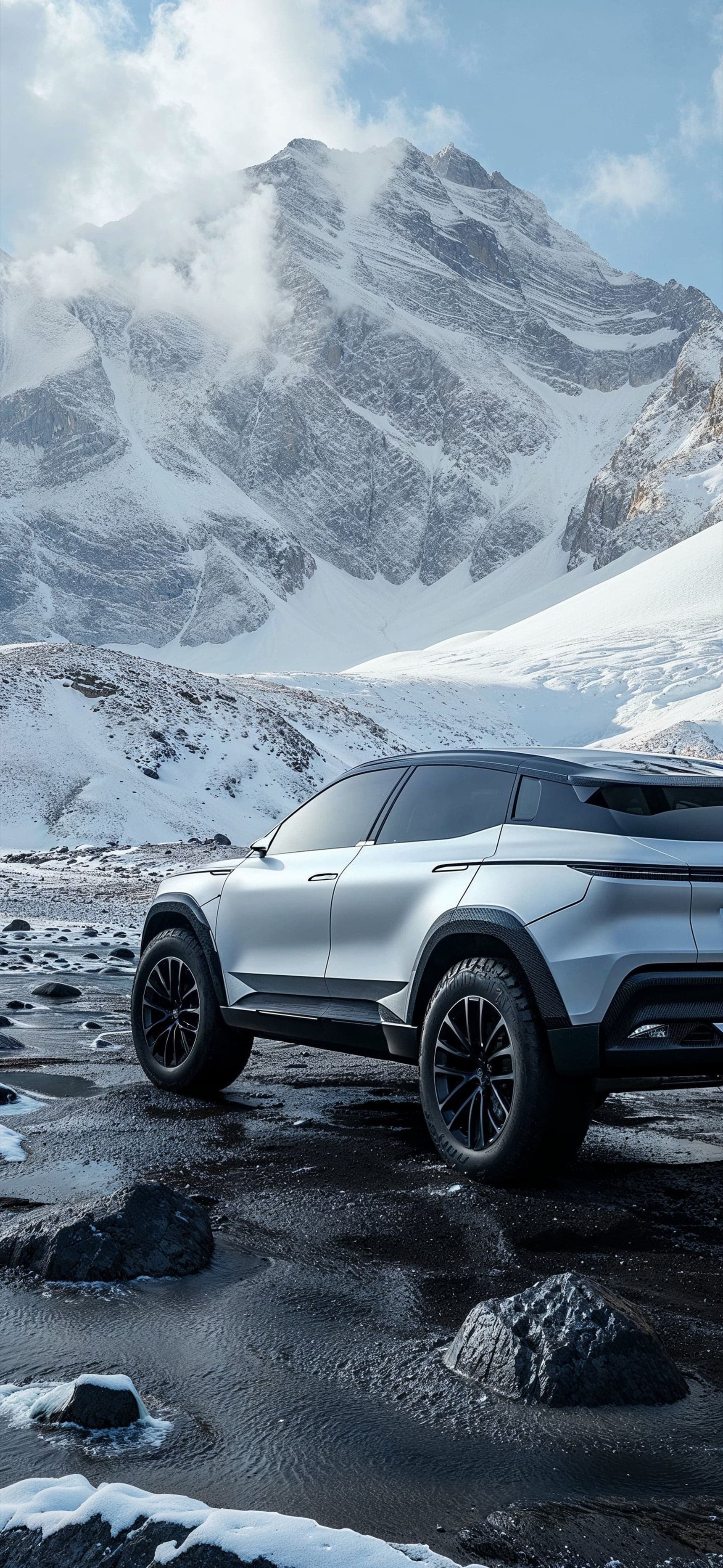 Electric SUV Vista - Pro phone wallpaper