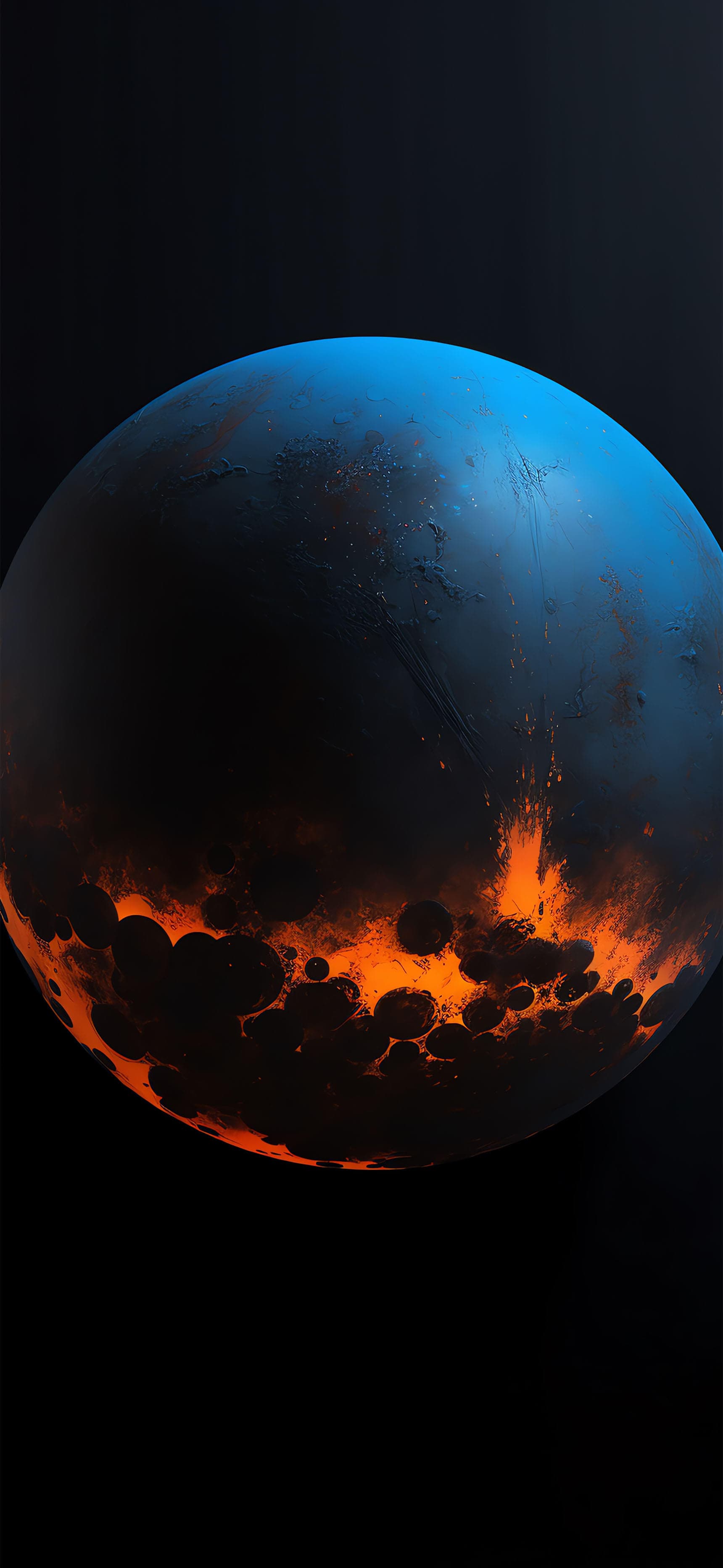 Volcanic Planet - Pro phone wallpaper