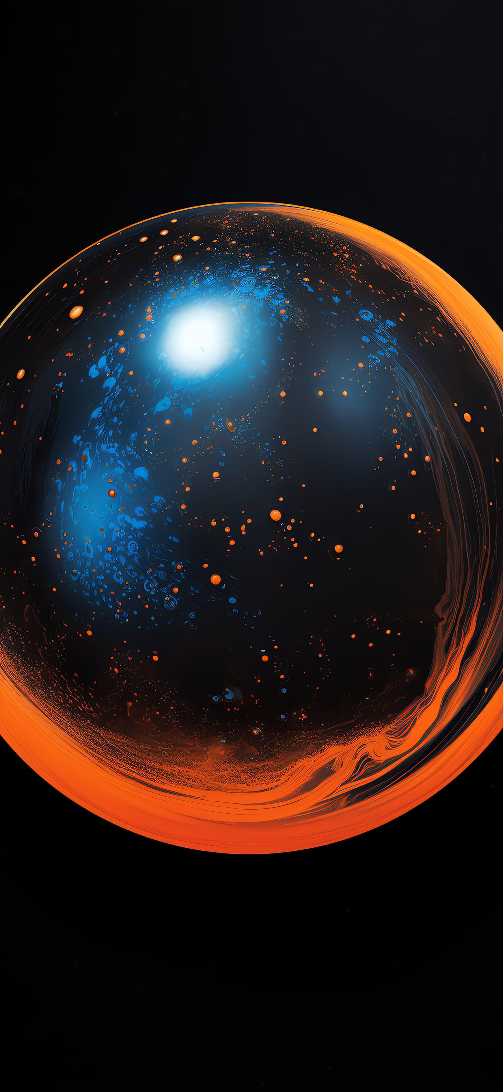 Cosmic Sphere - Pro phone wallpaper