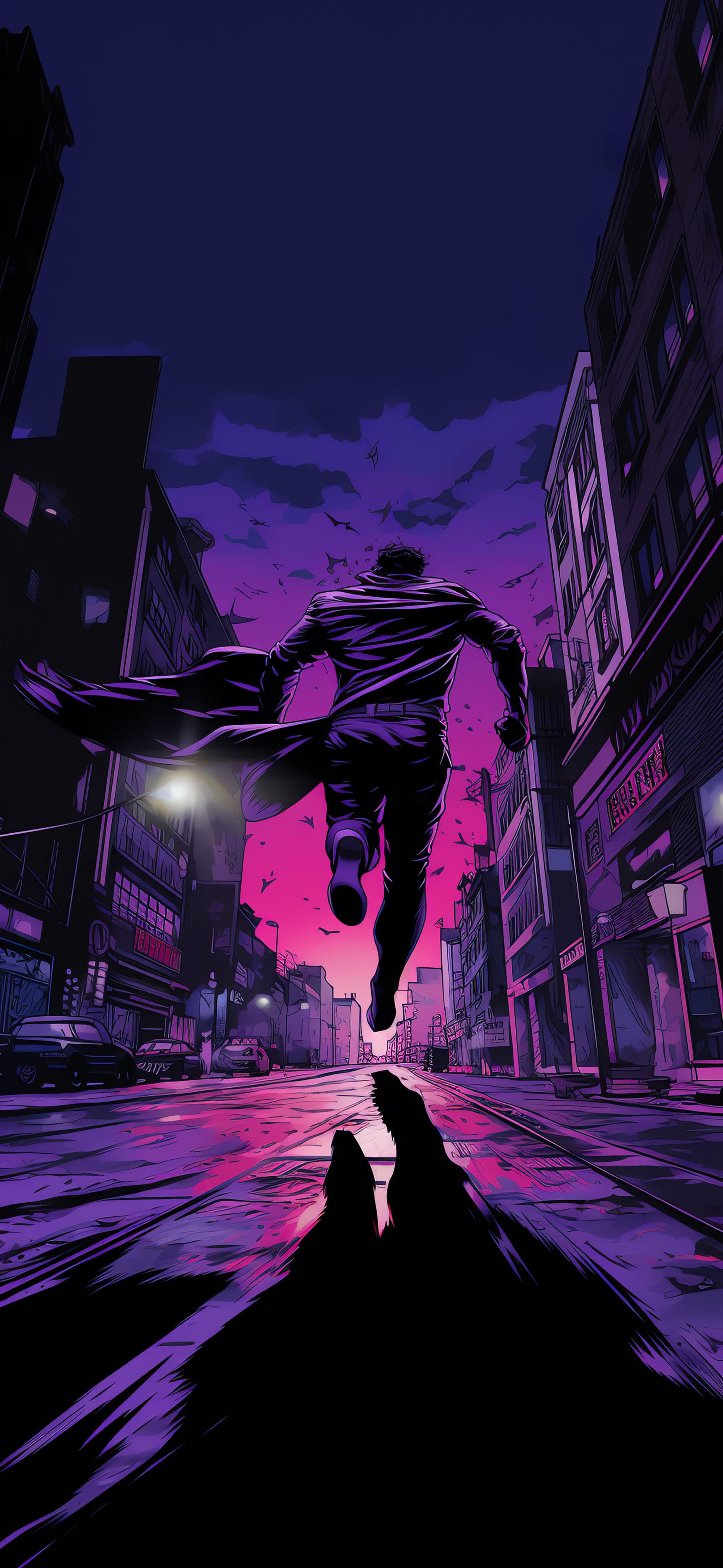 Night Flight - Pro phone wallpaper
