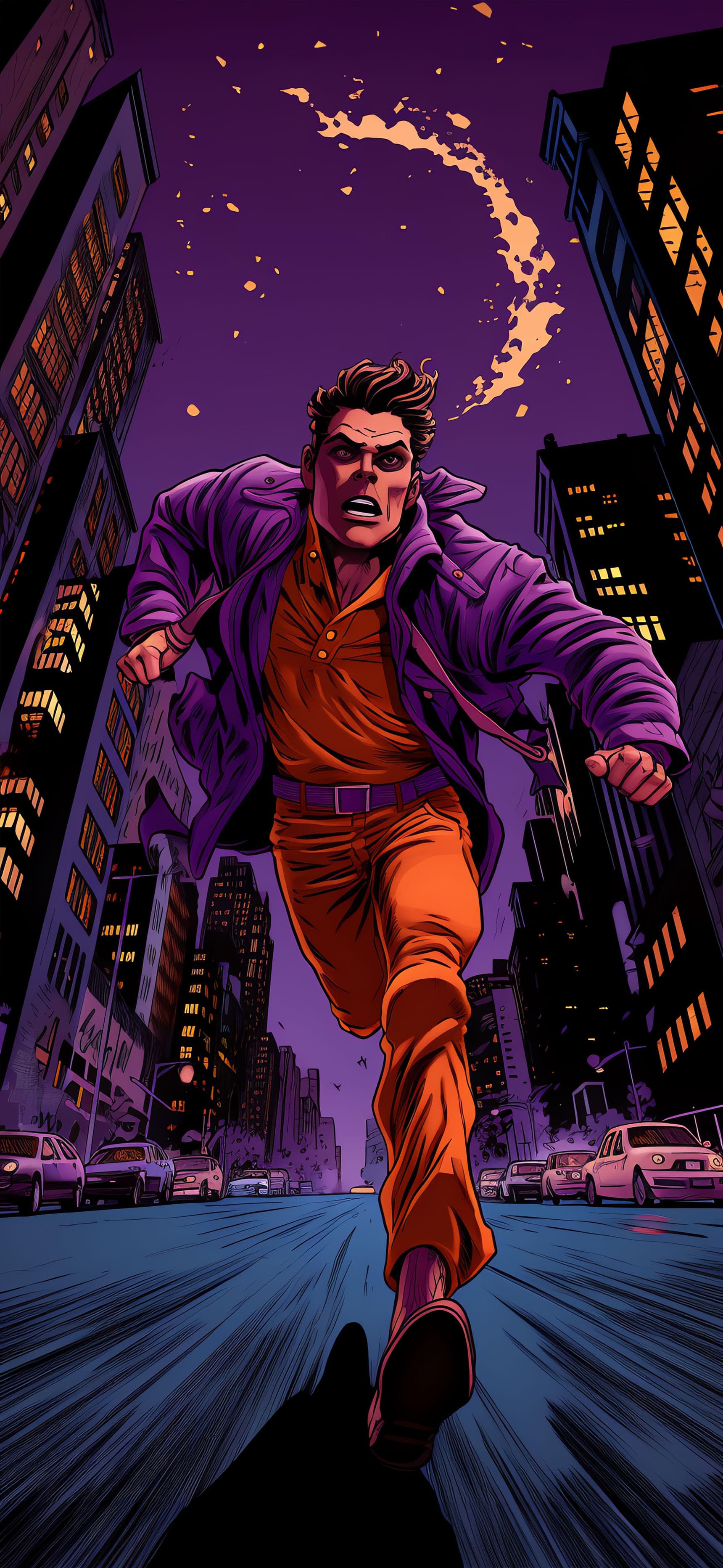 City Chase - Pro phone wallpaper